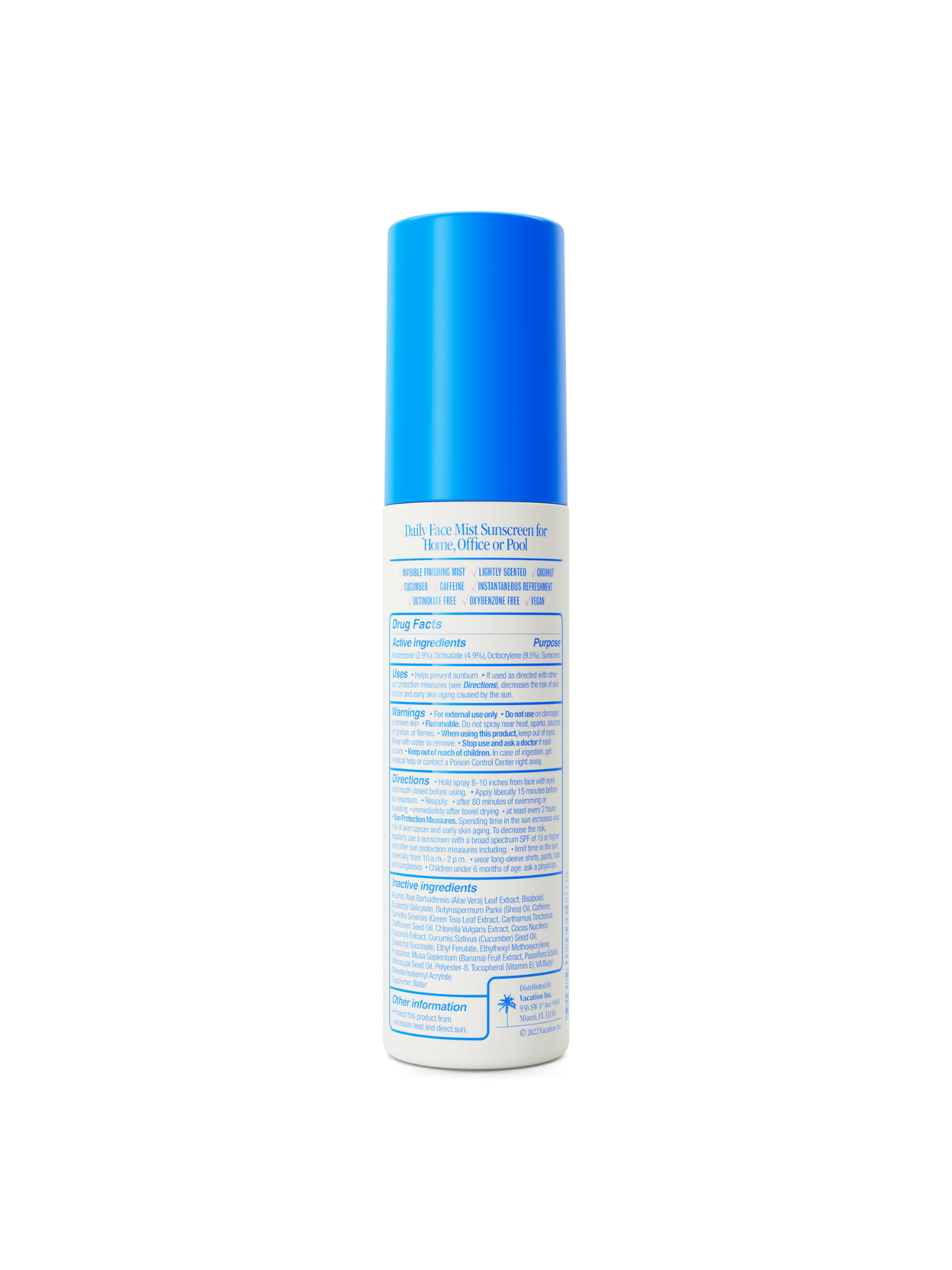 Super Spritz SPF 50 Face Mist Sunscreen