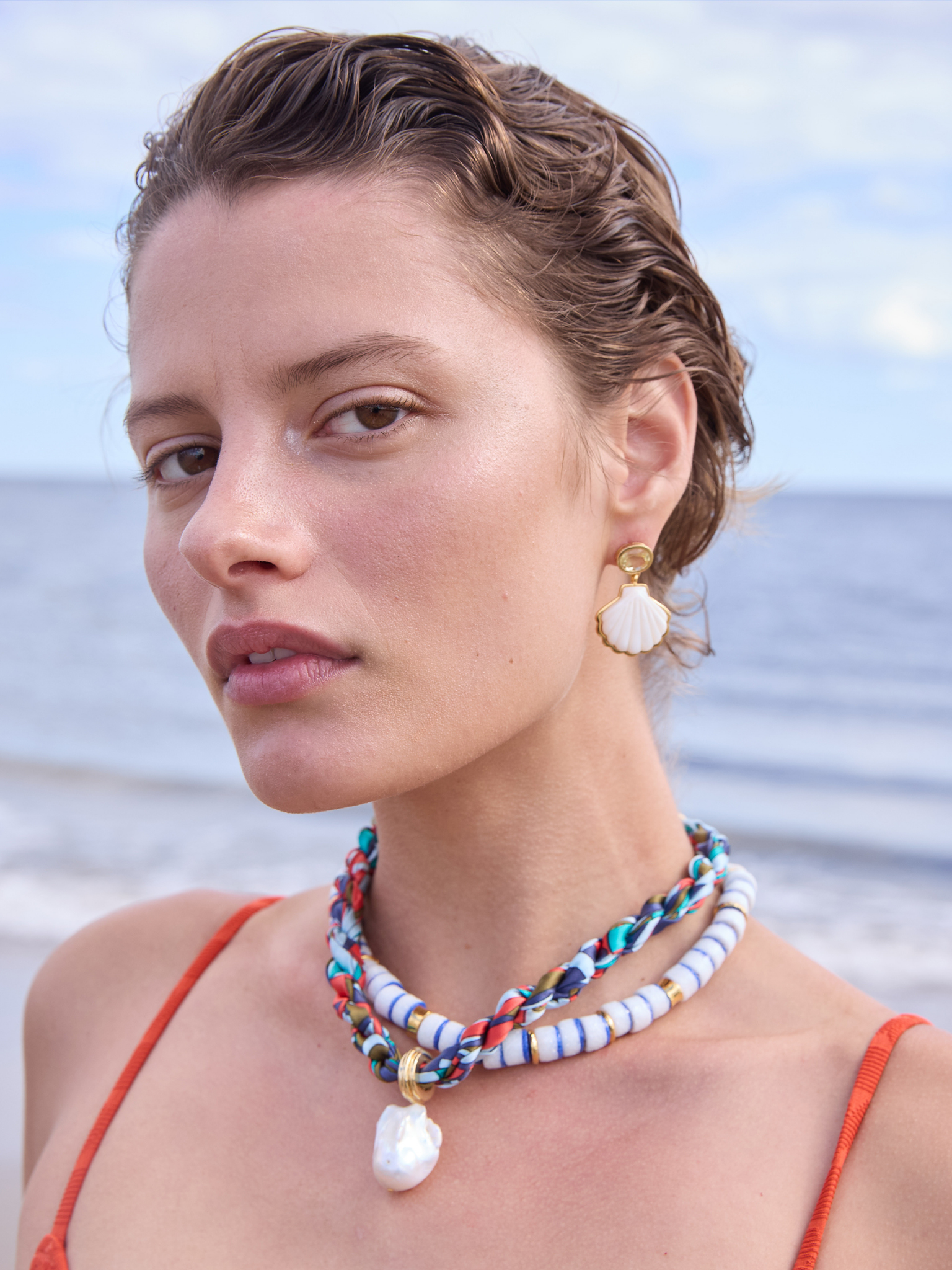 Luna Shell Earrings