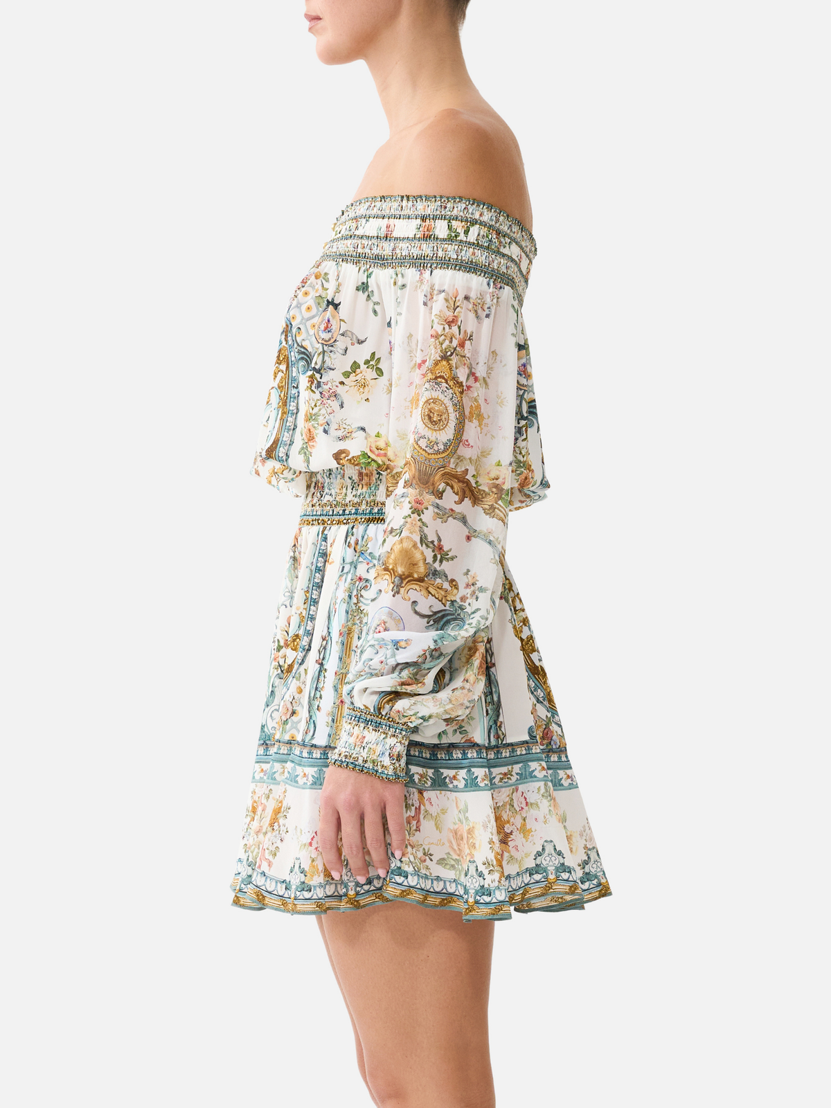 Off Shoulder Short Dress