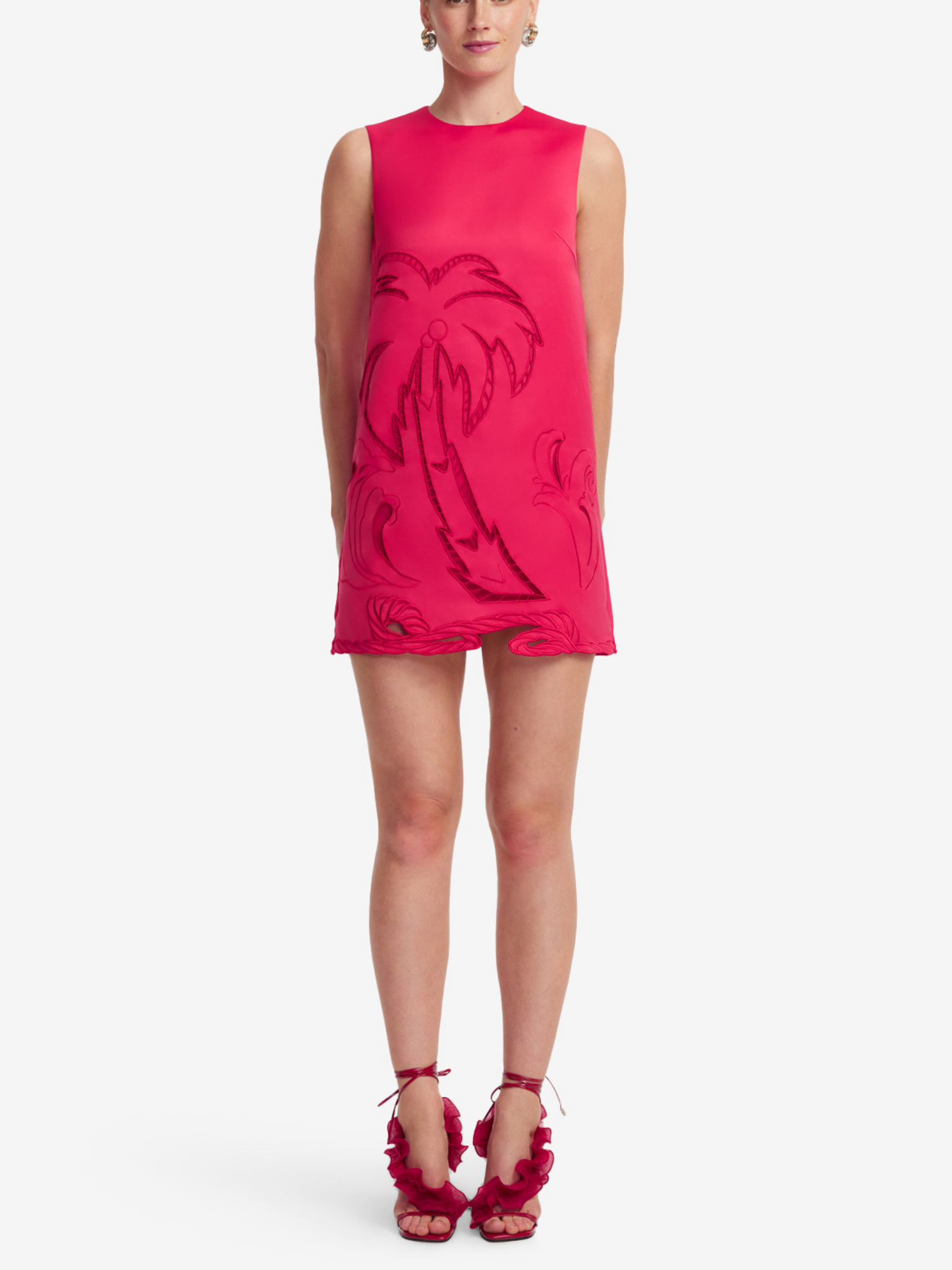 Yvonne Applique Mini Dress