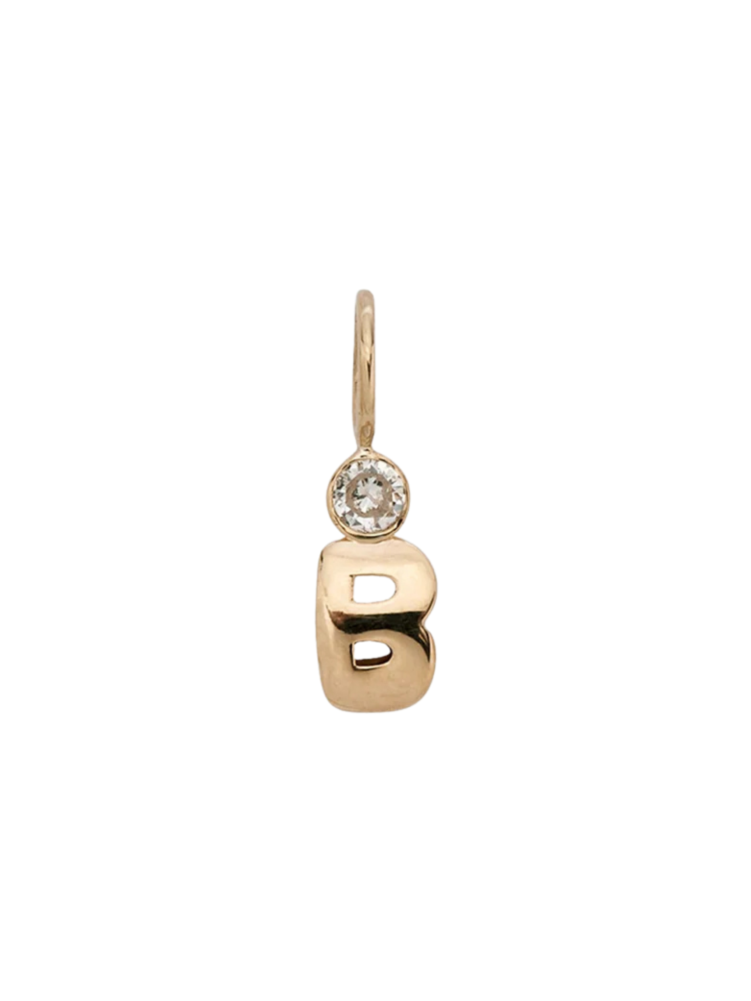 Alphabet Soup 14k Gold & Diamond Charm
