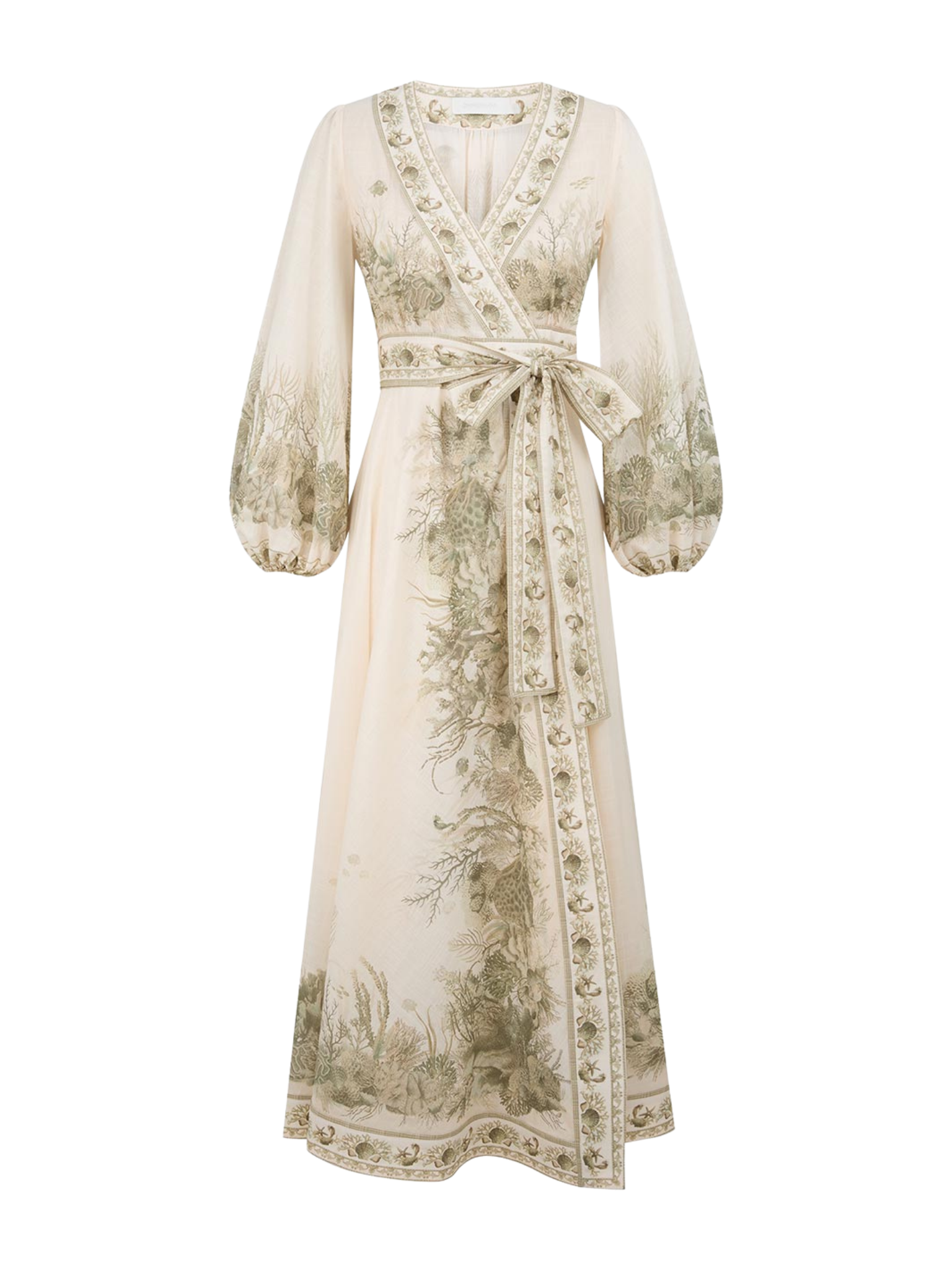 Wanderlust Wrap Midi Dress