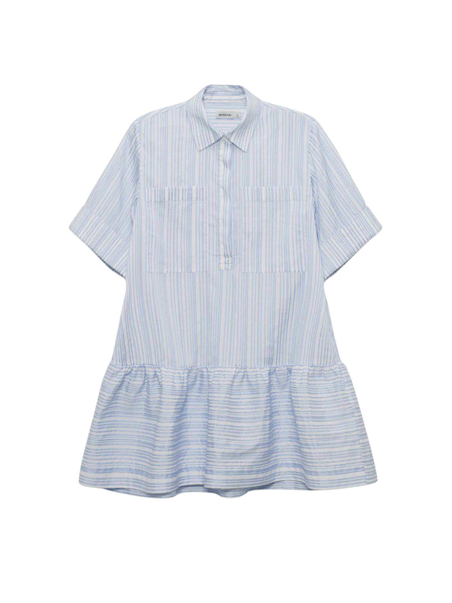 Cris Short Sleeve Shirt Dress
