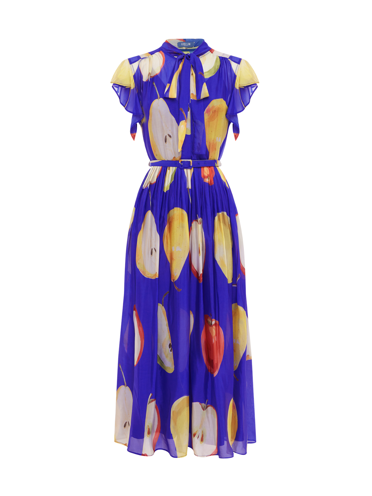 Grace Flutter Sleeve Midi Dress