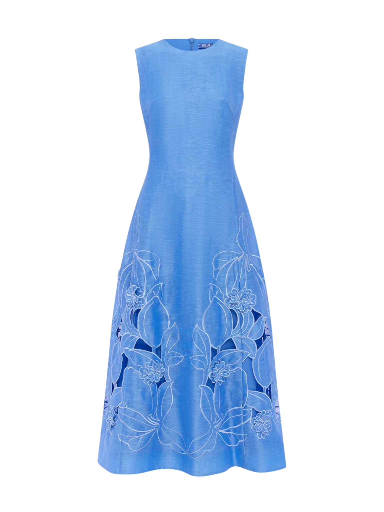 Cleo Applique Sleeveless Midi Dress