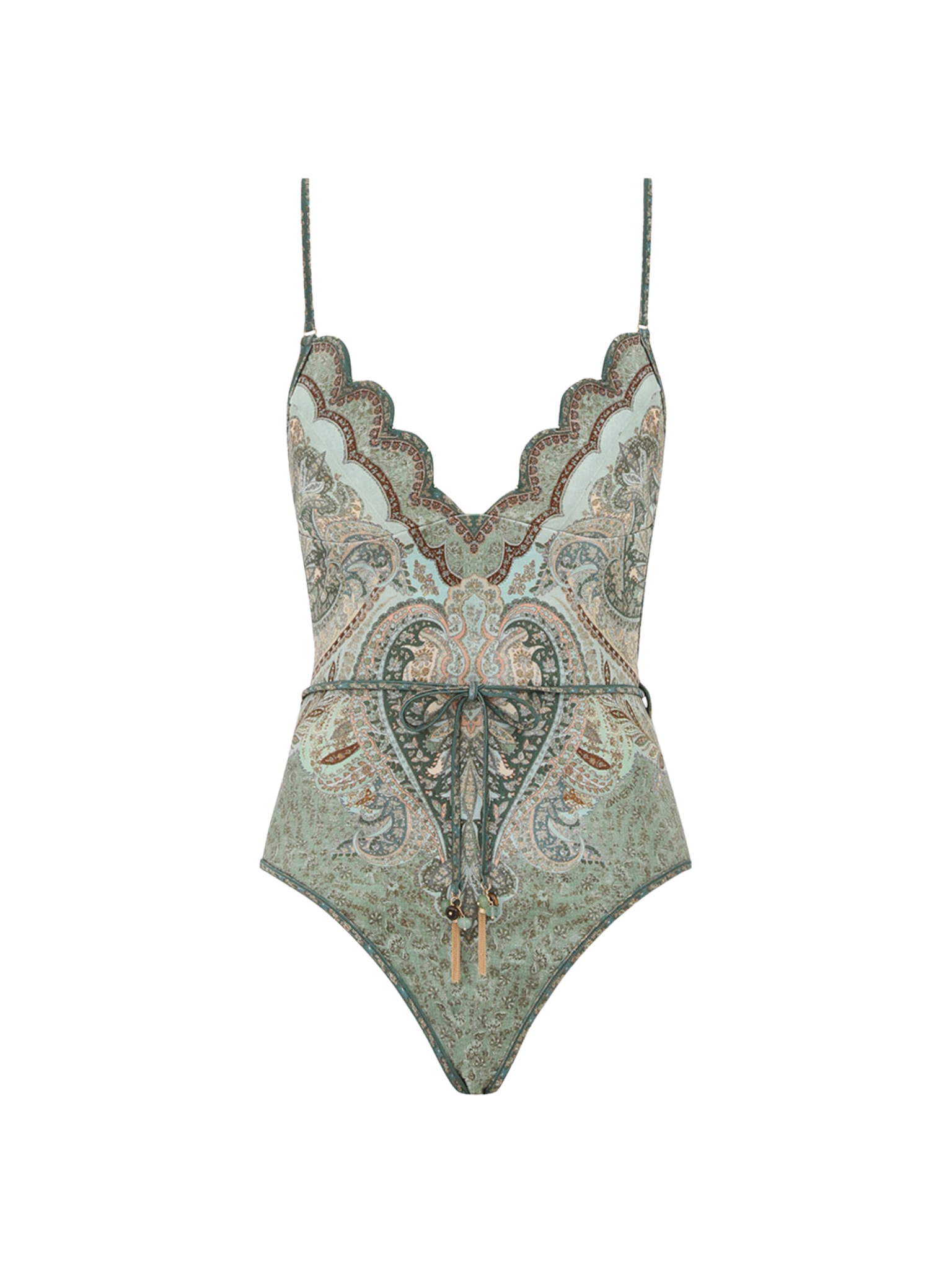 Wanderlust Scallop One-Piece