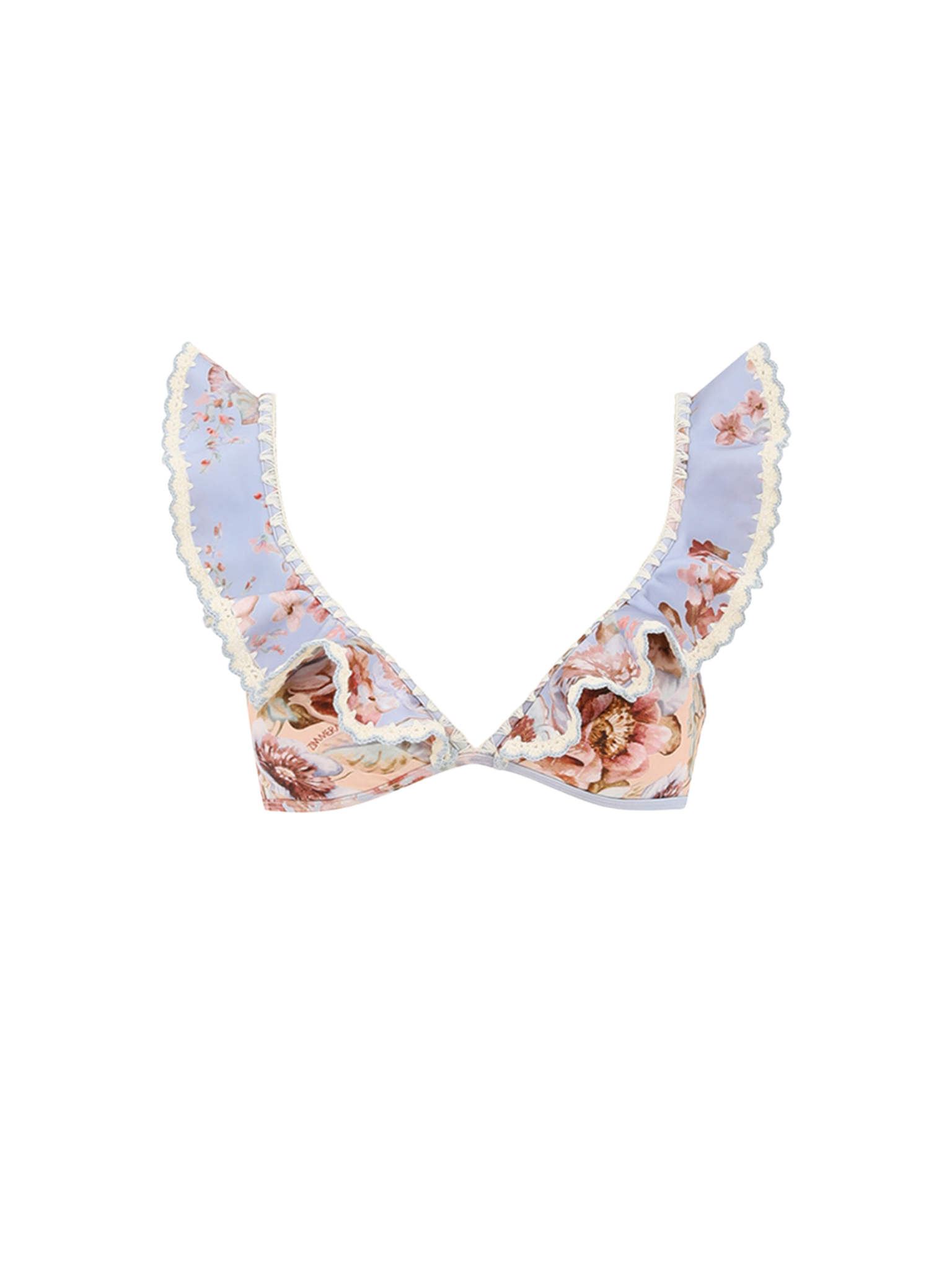 Awaken Crochet Tri Bikini Top