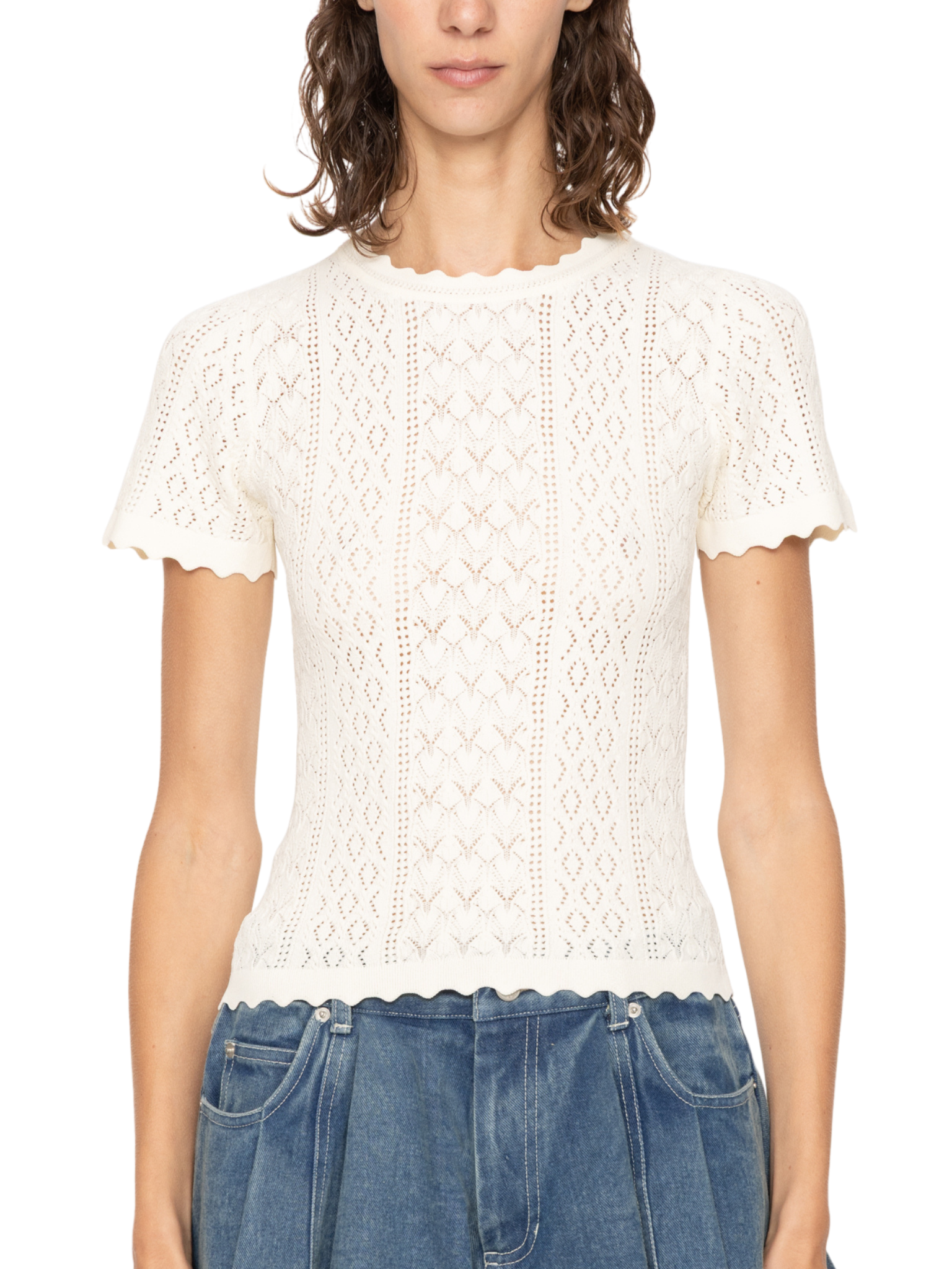 Georgia Knit Short Sleeve Top