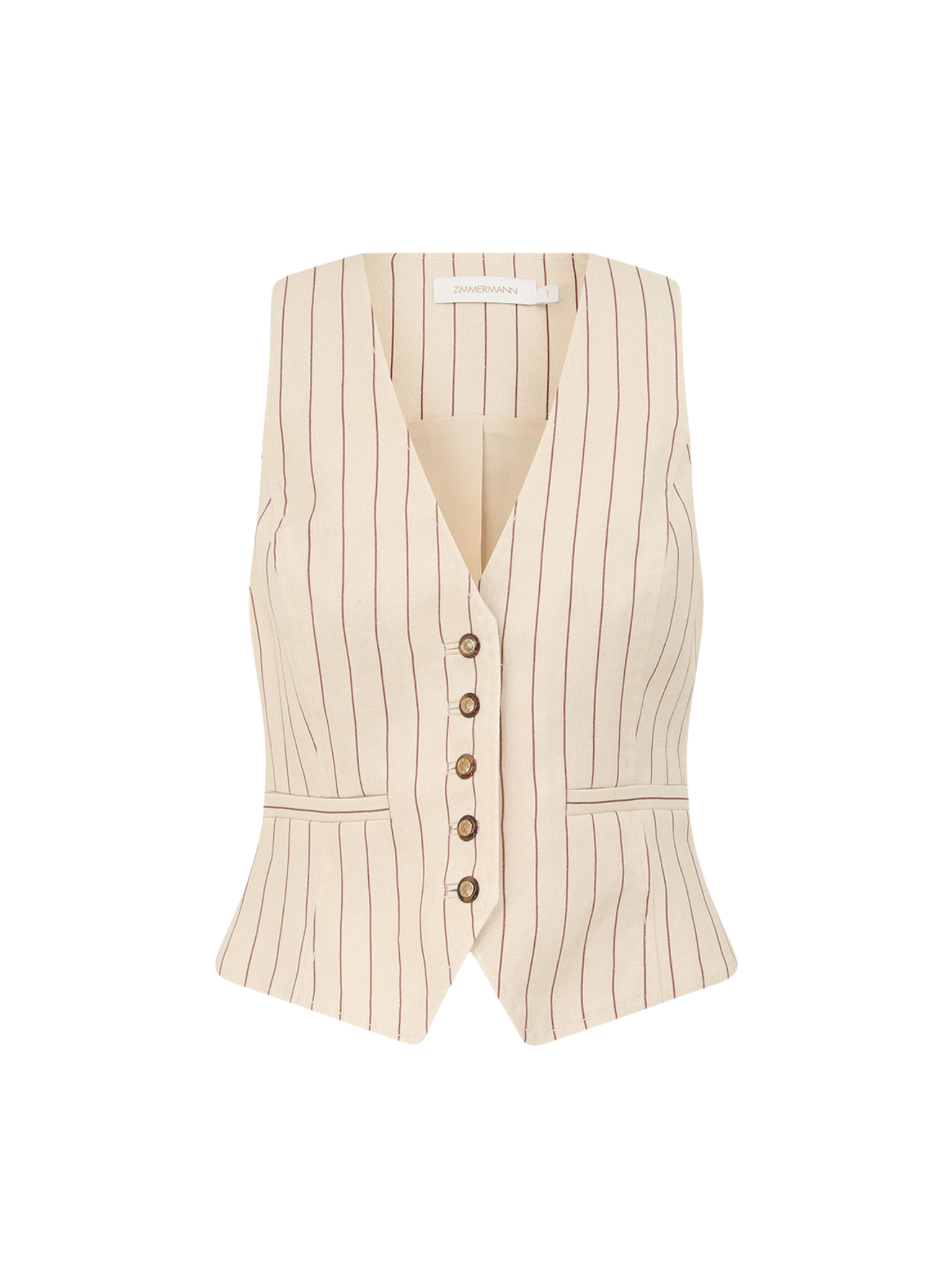 Rebellion Pinstripe Waistcoat
