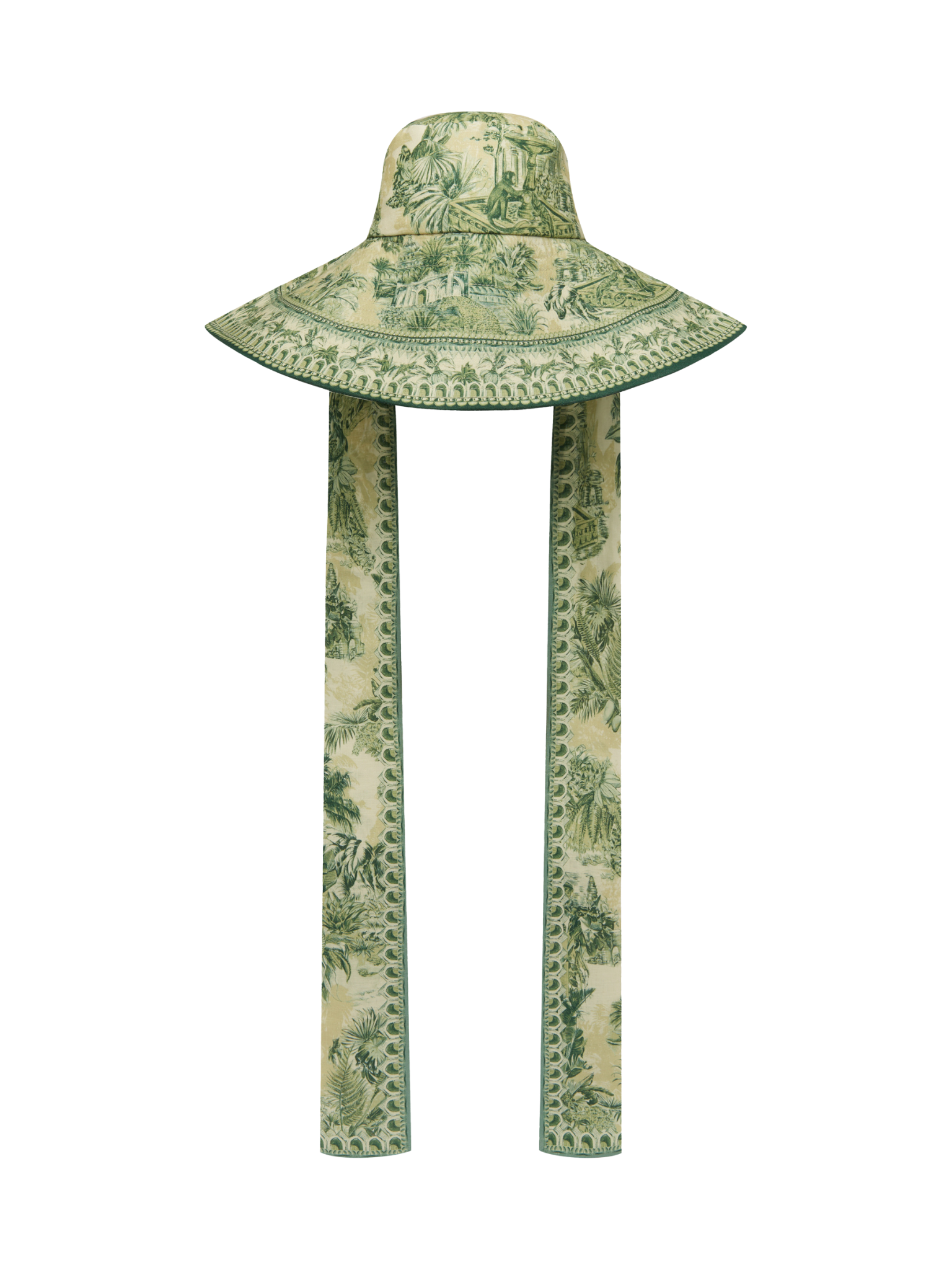 Sara Wide Brim Tie Sunhat