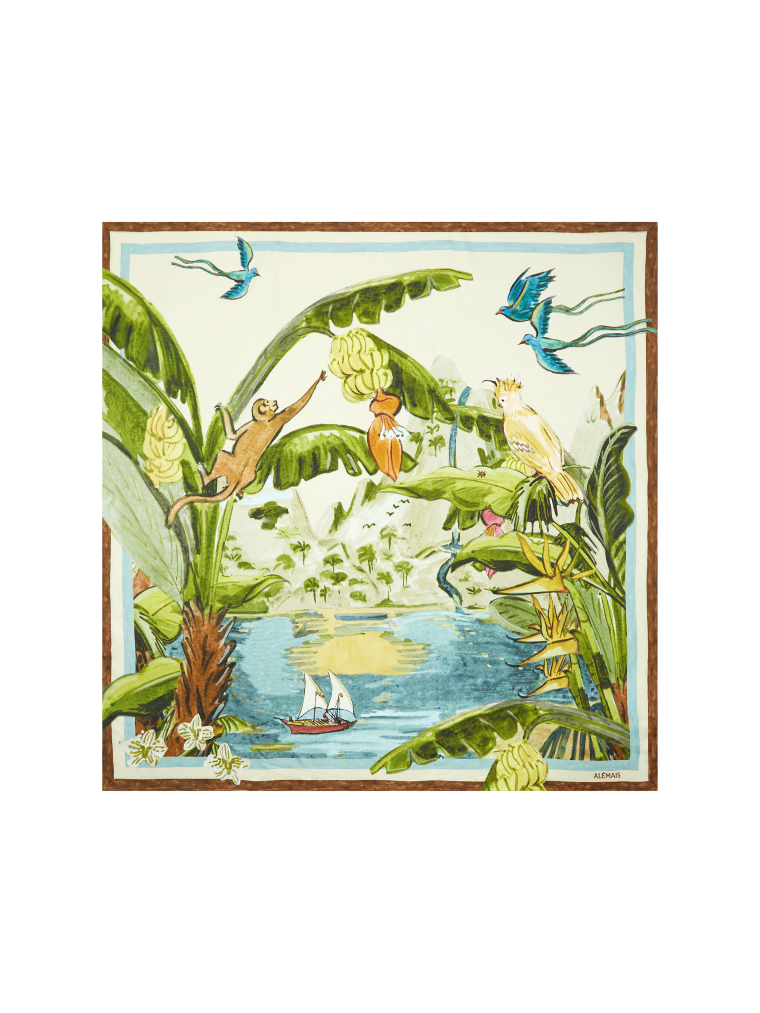 Toucan Tango Silk Scarf