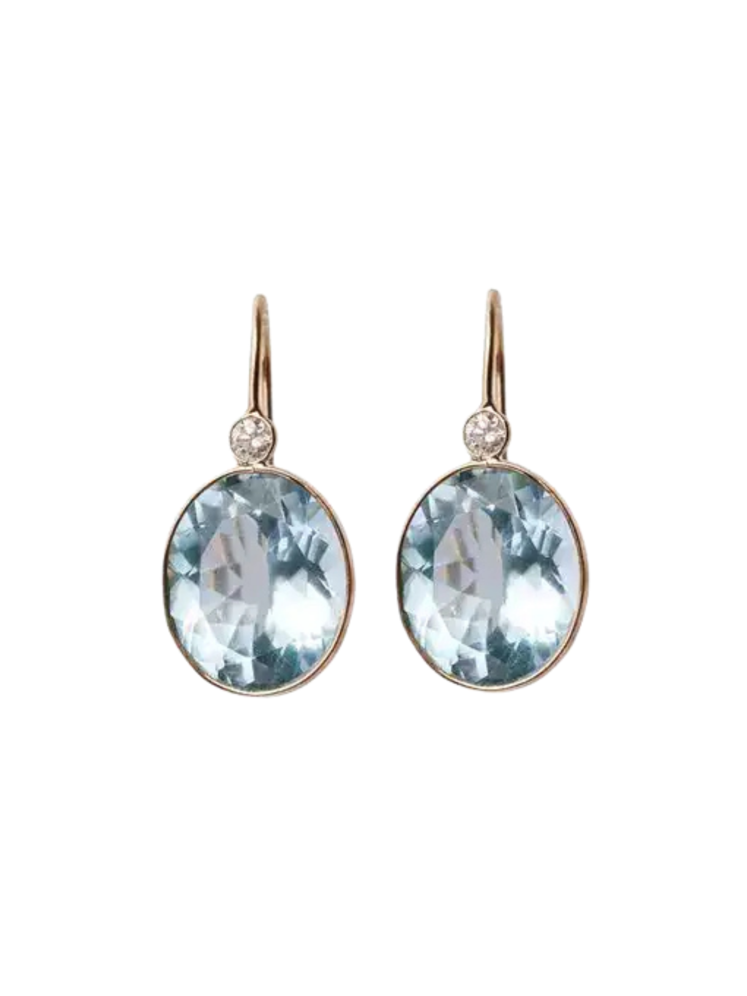 Pool 14k Gold Earrings