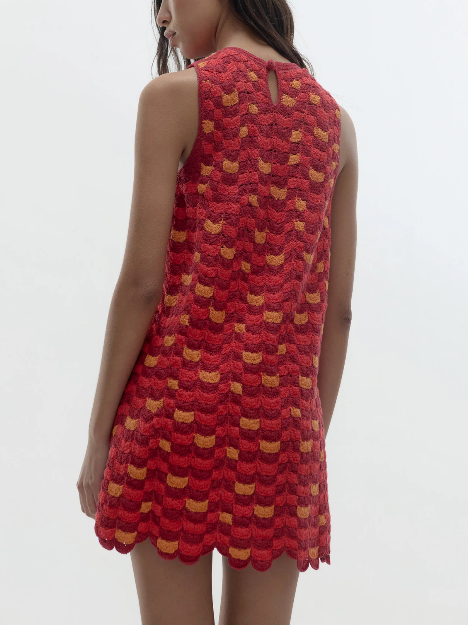 Solana Intarsia Mini Dress