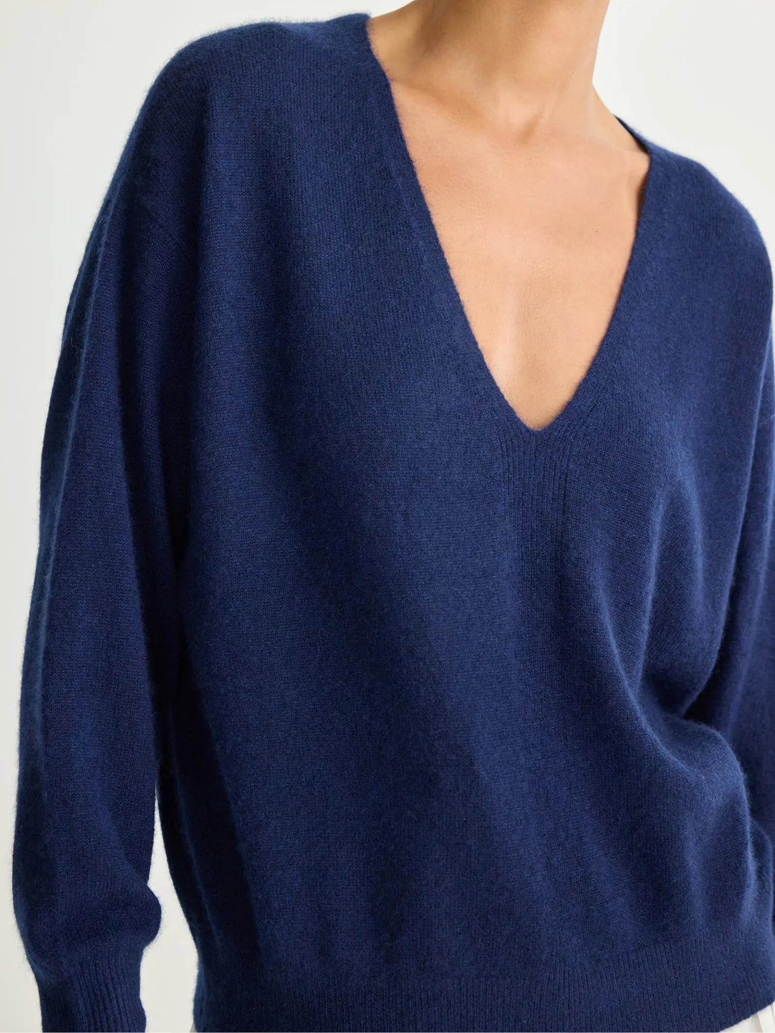 Softest Silk Cashmere V-Neck