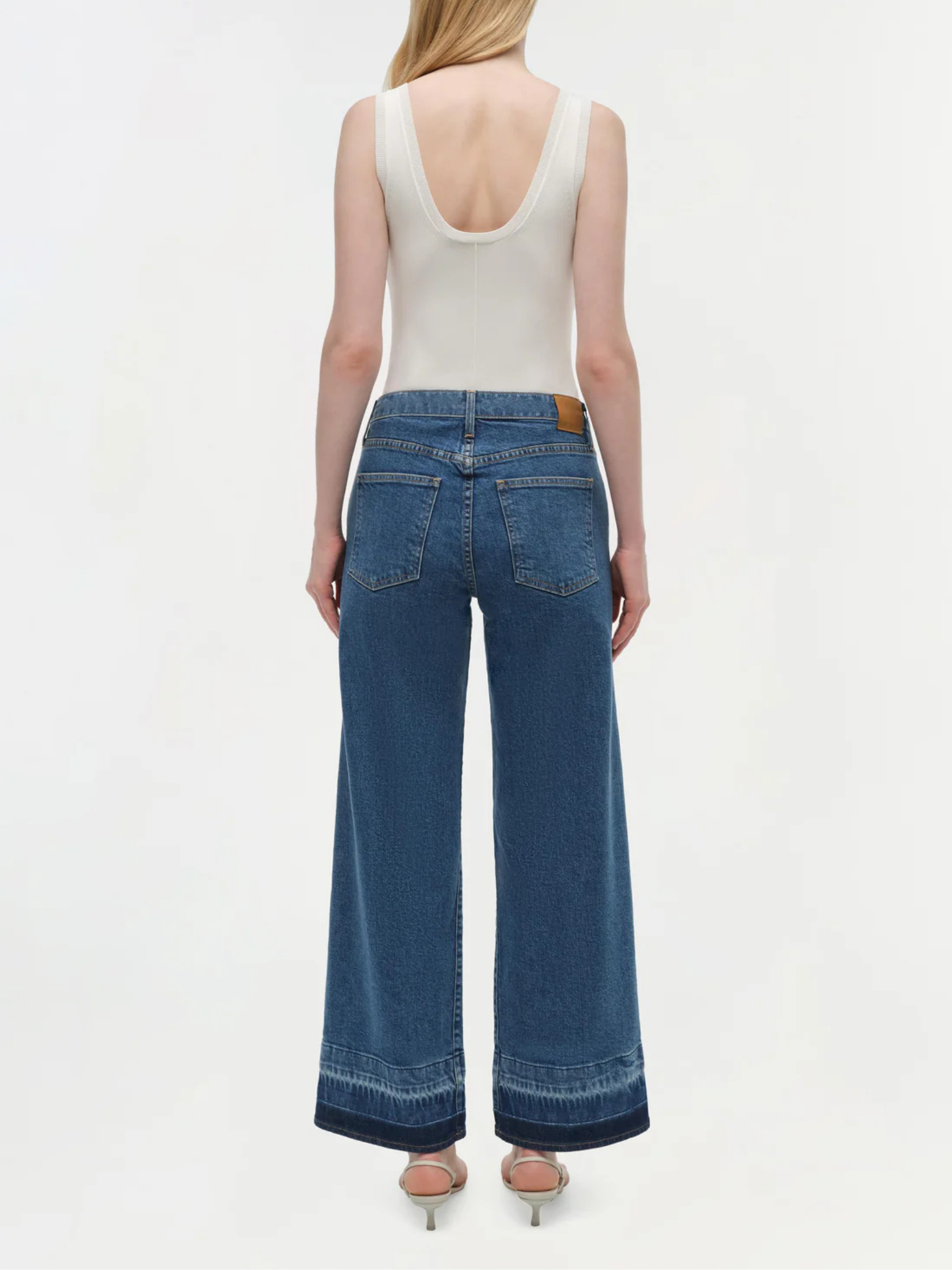 Jude High Rise Crop Wide Leg Denim