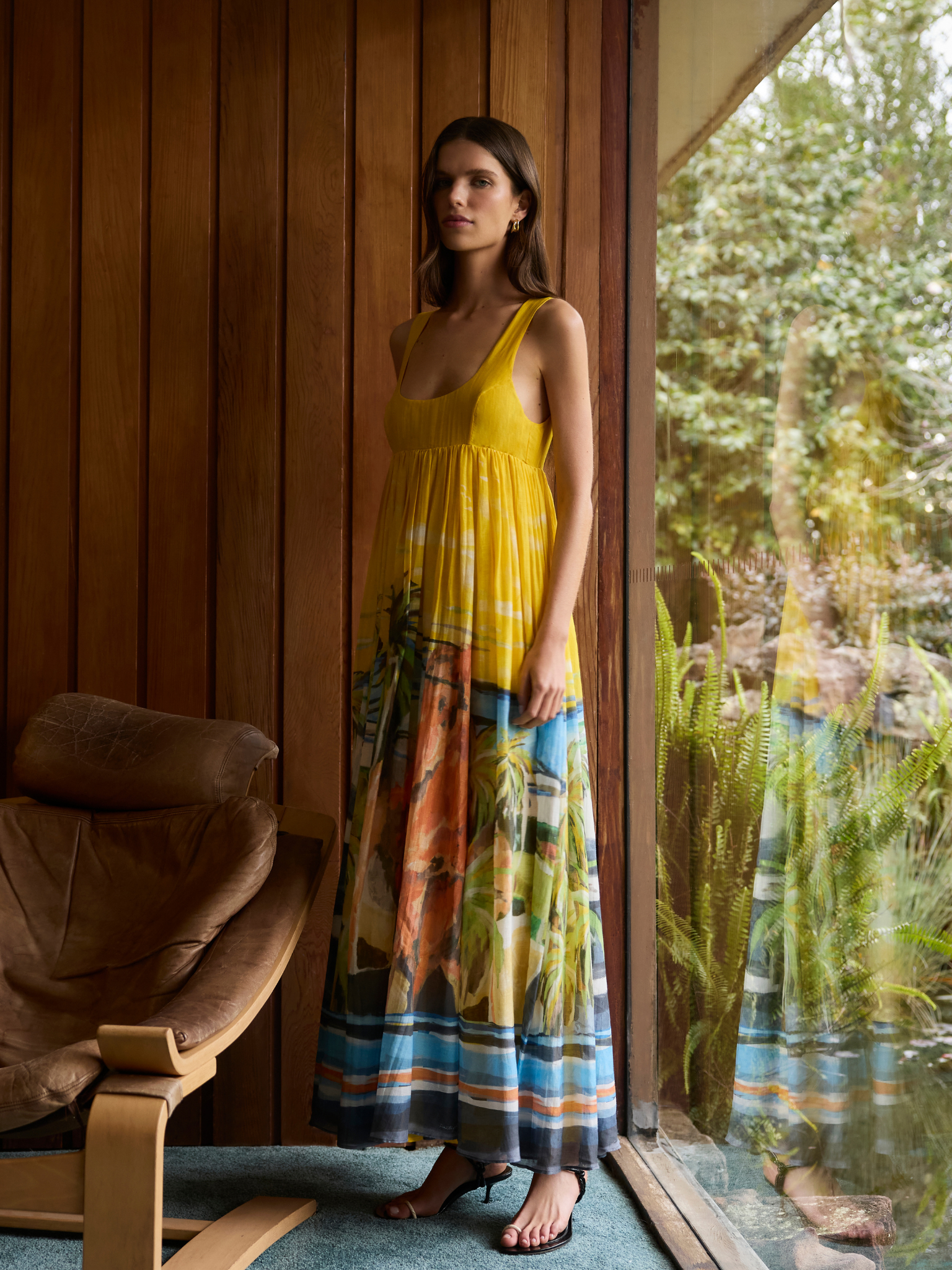 Jett Bodice Flare Maxi Dress