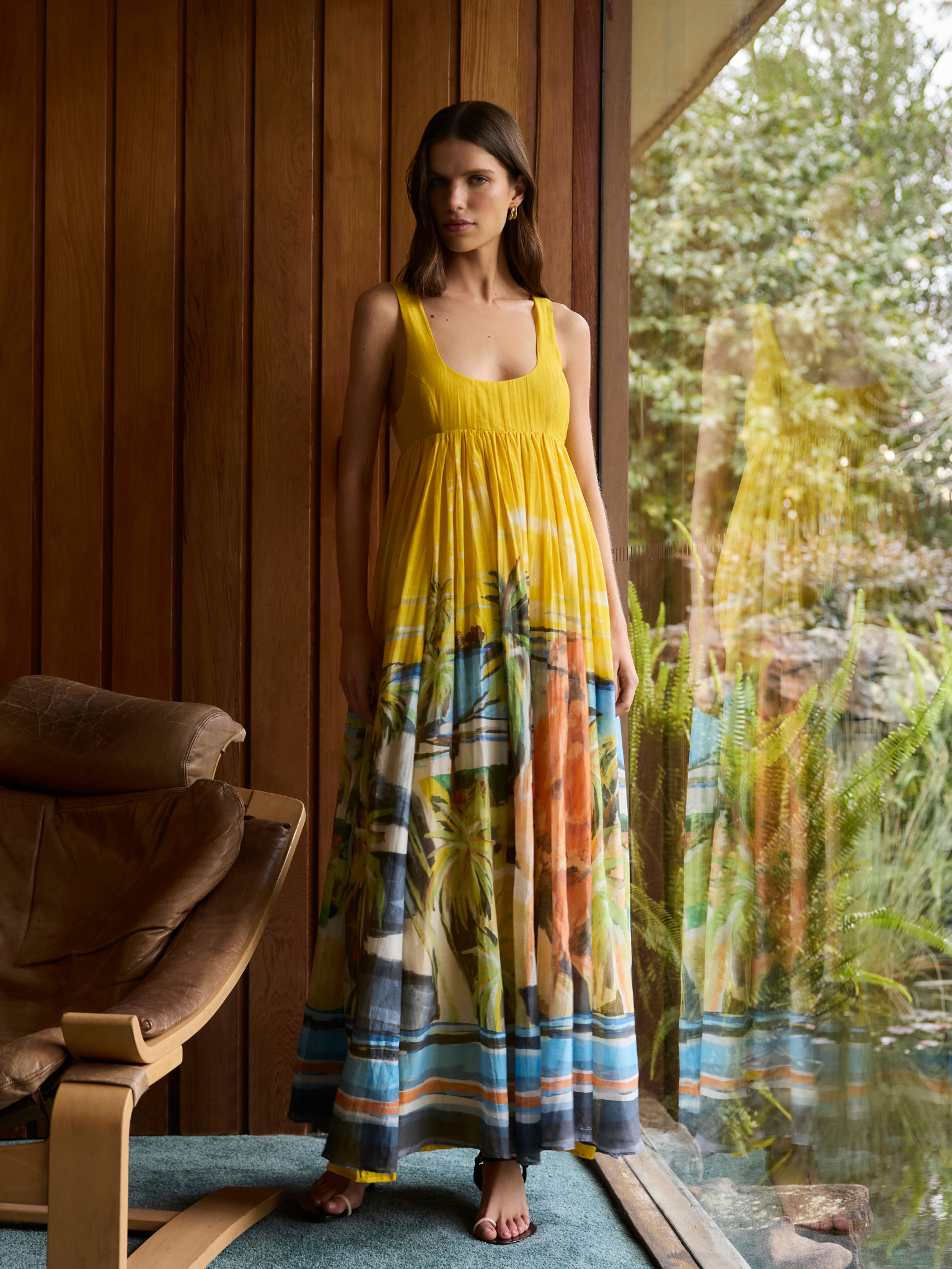 Jett Bodice Flare Maxi Dress