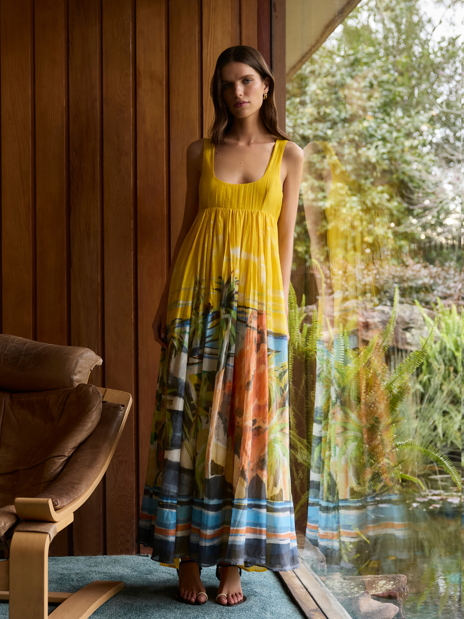 Jett Bodice Flare Maxi Dress