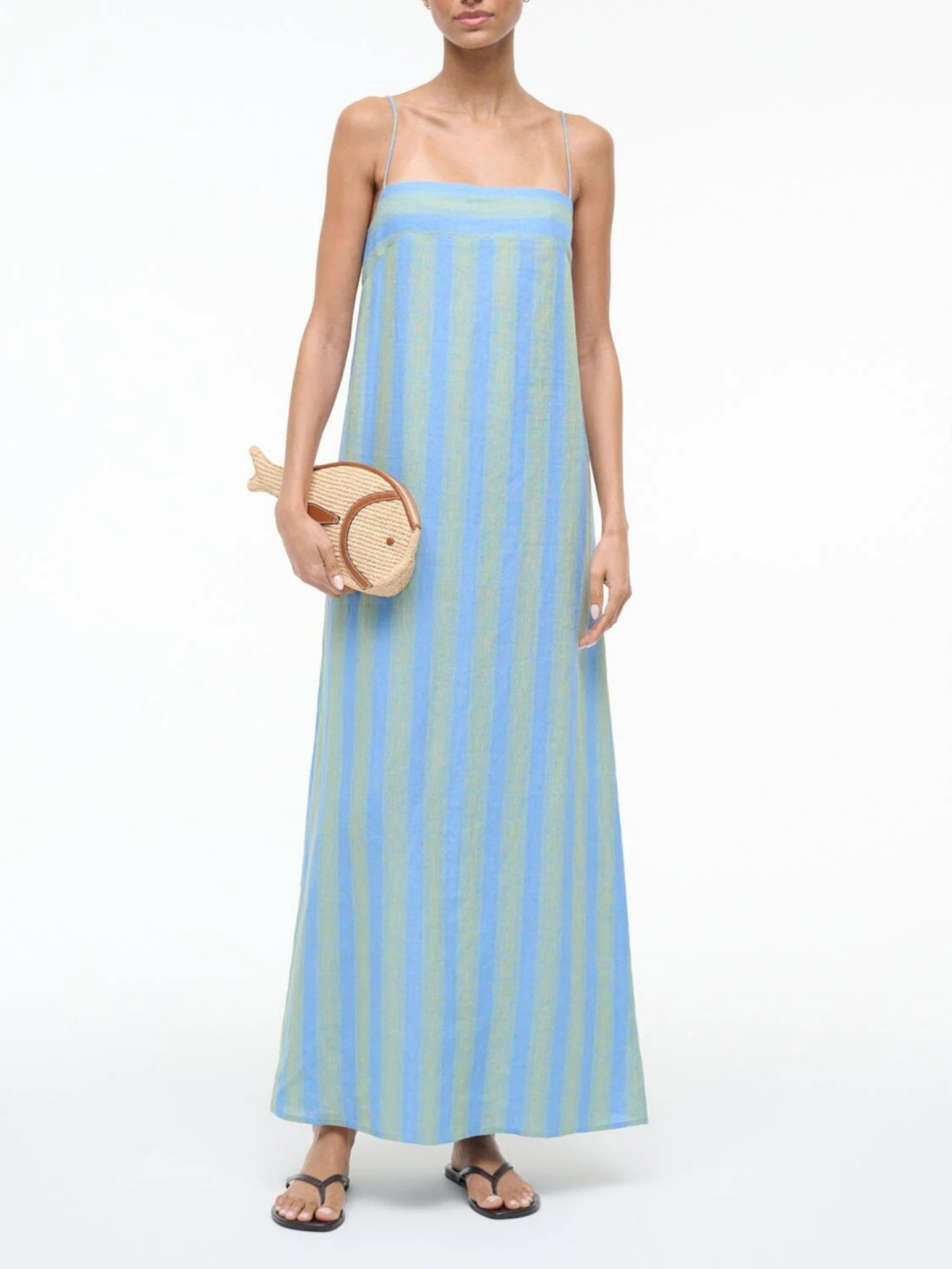 Pesce Raffia Clutch