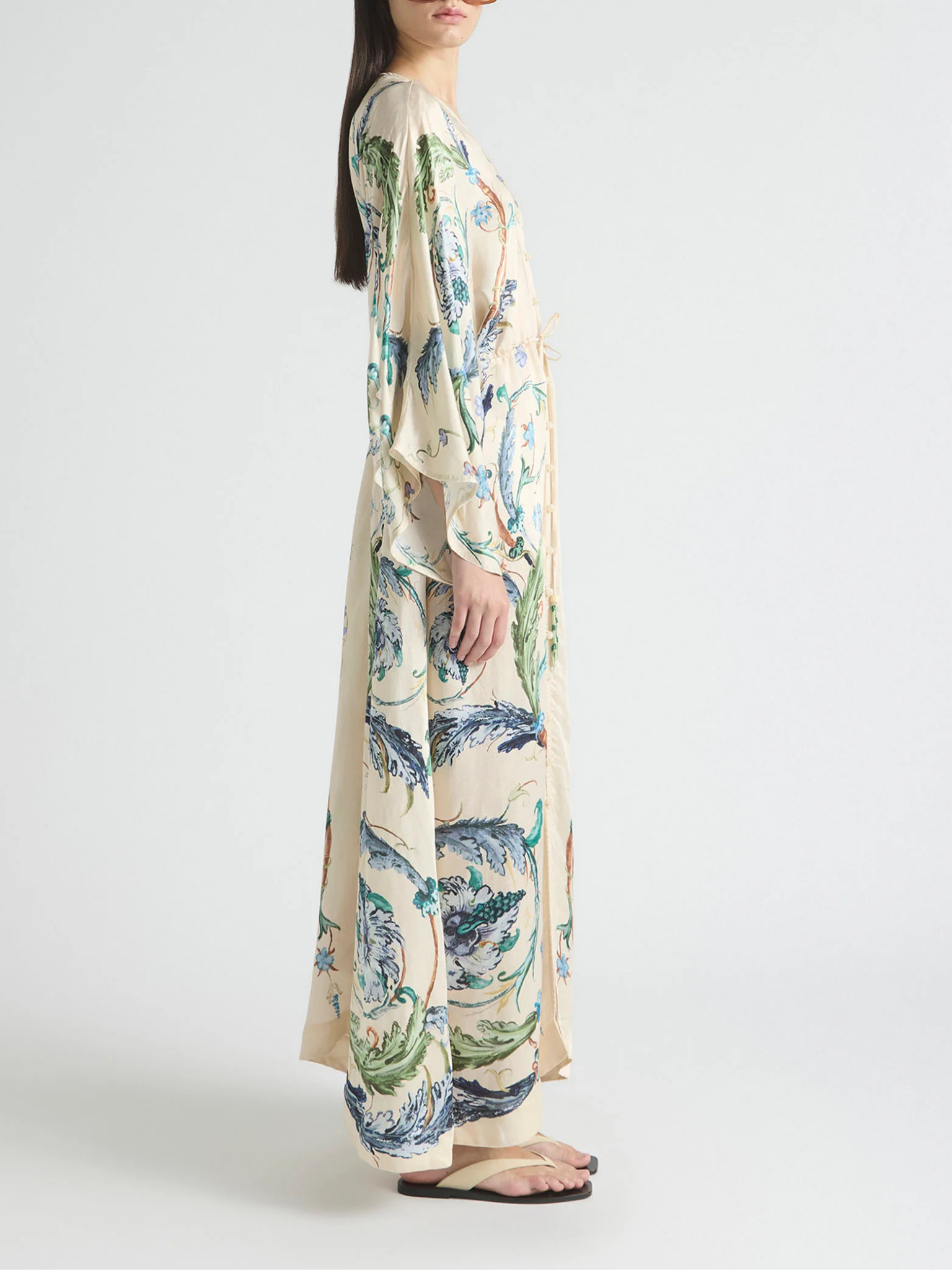 Le Bon Bon Drawstring Waist Kaftan