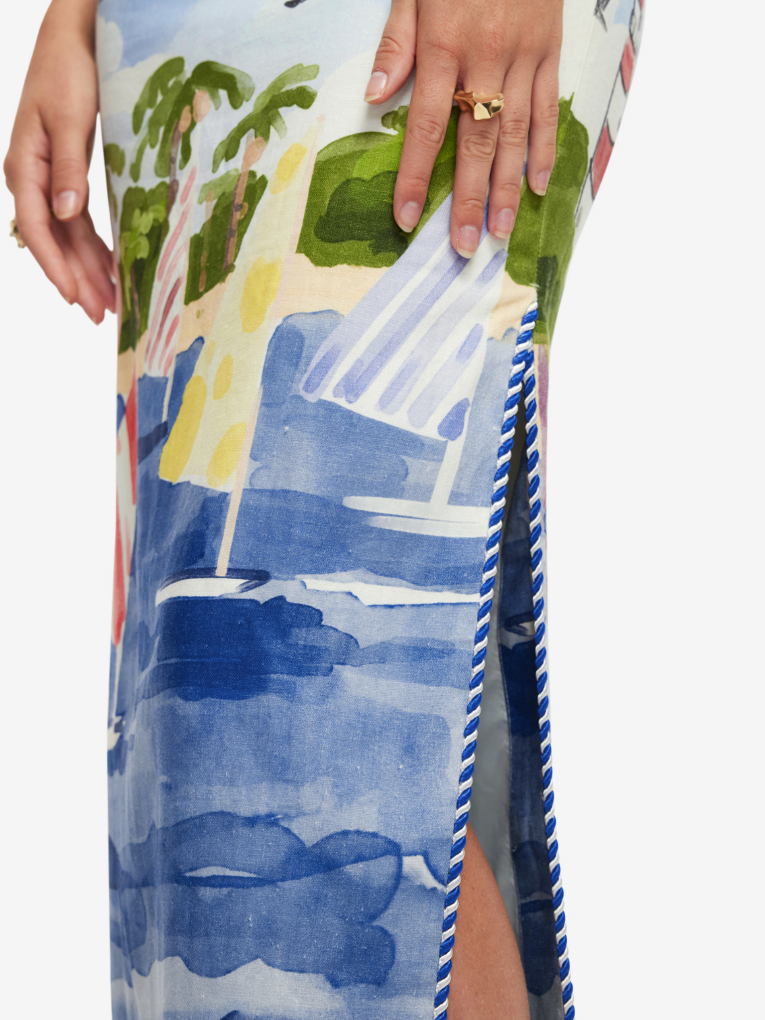 Ava Bustier Maxi Dress