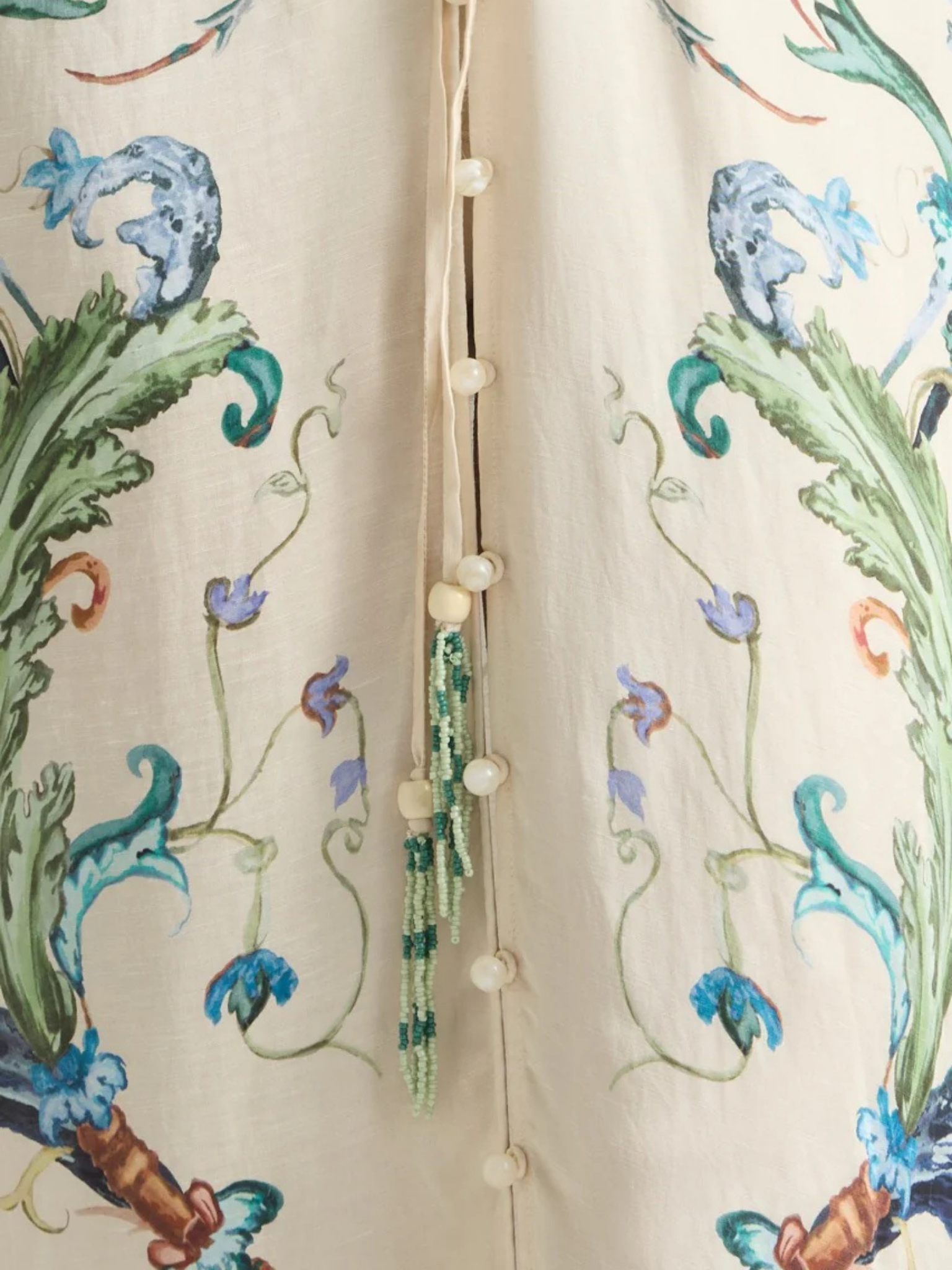 Le Bon Bon Drawstring Waist Kaftan