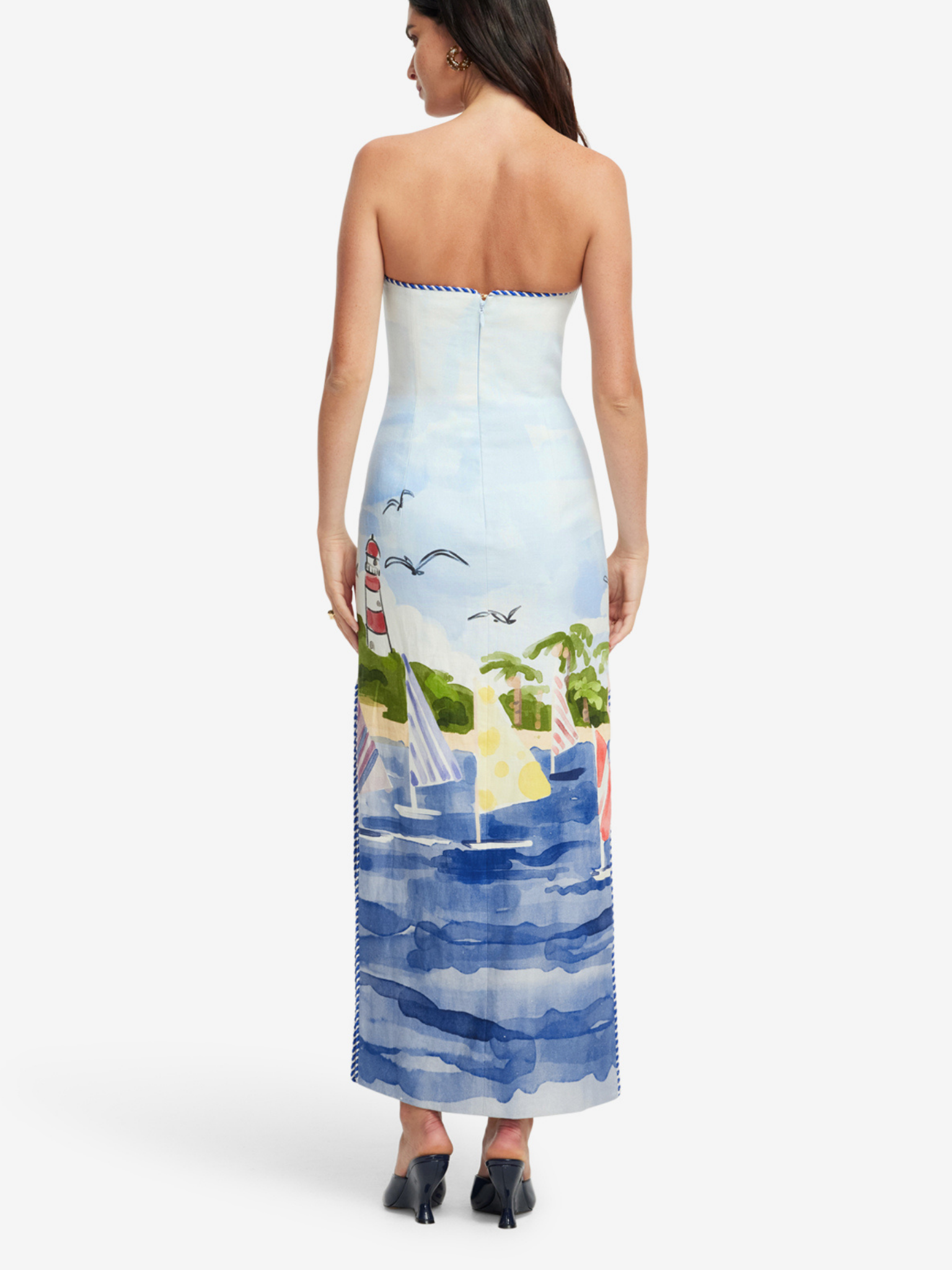 Ava Bustier Maxi Dress
