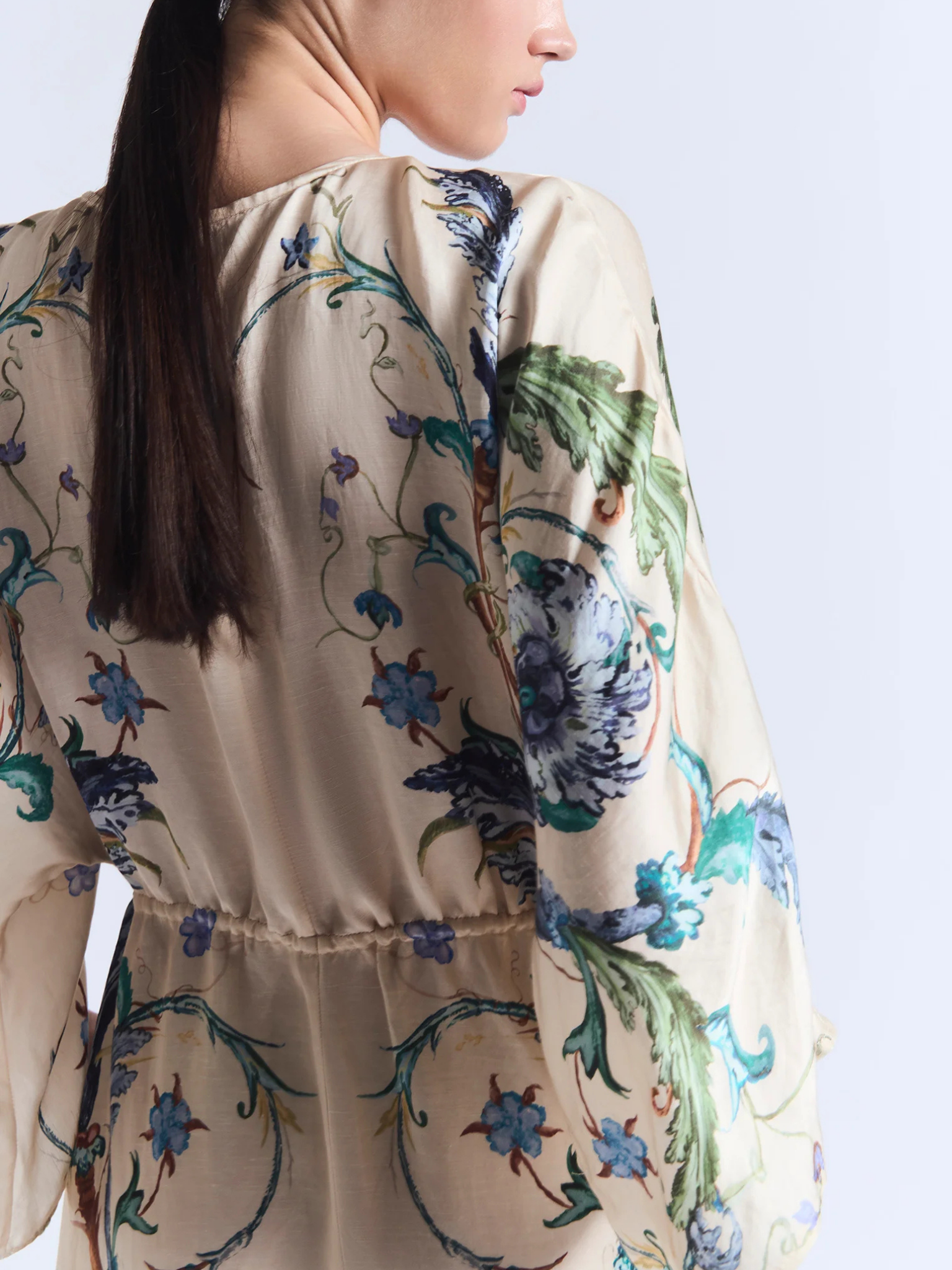 Le Bon Bon Drawstring Waist Kaftan