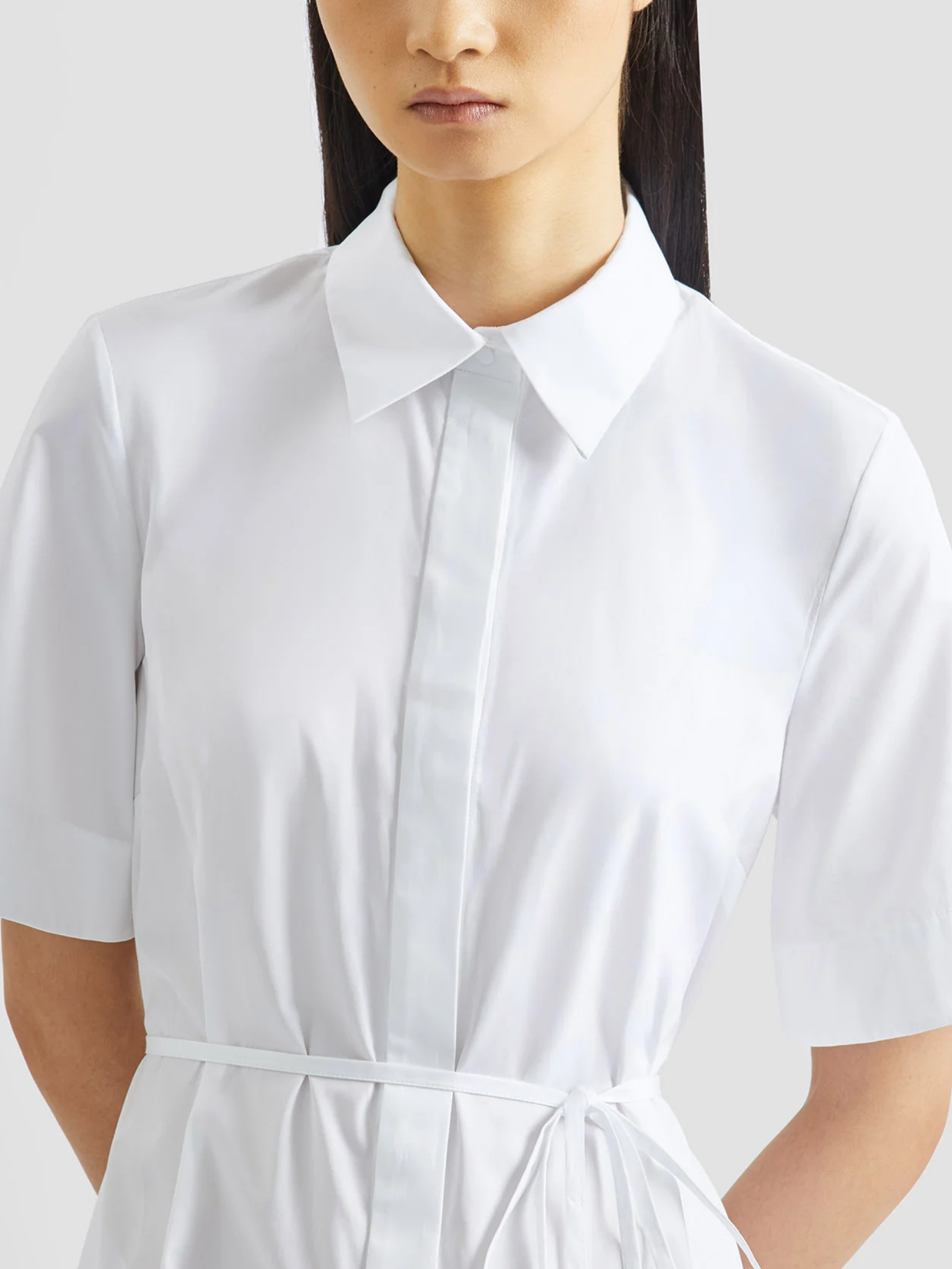 Short Sleeve Shirt Dress