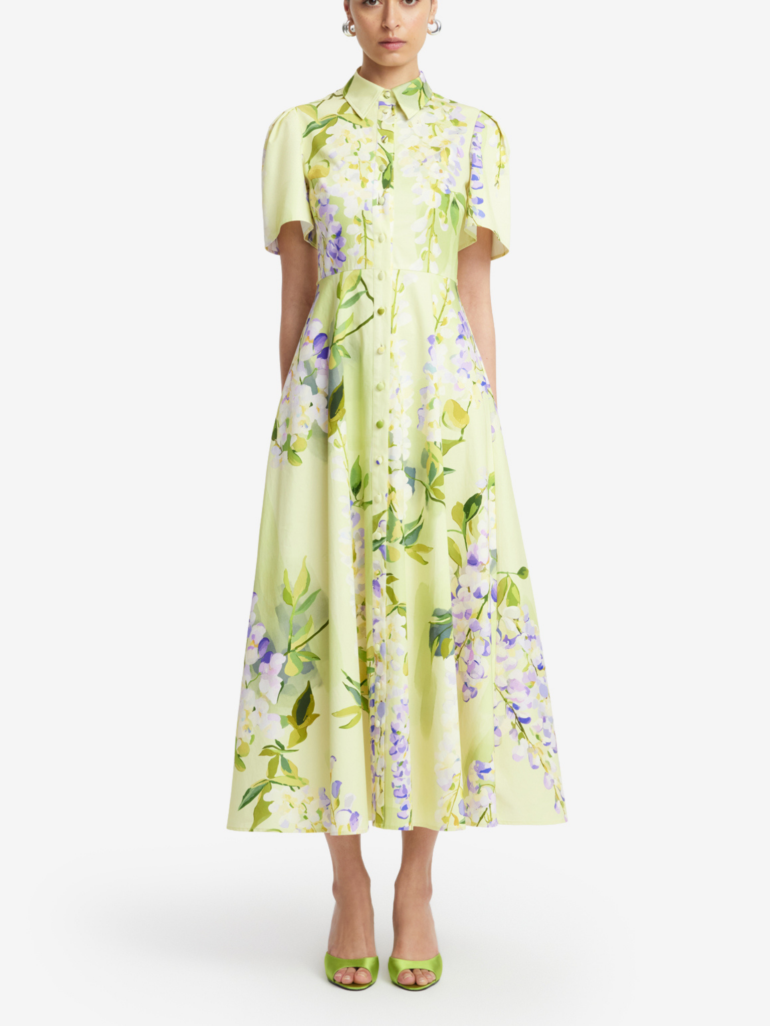 Bianca Short Sleeve Midi Dress