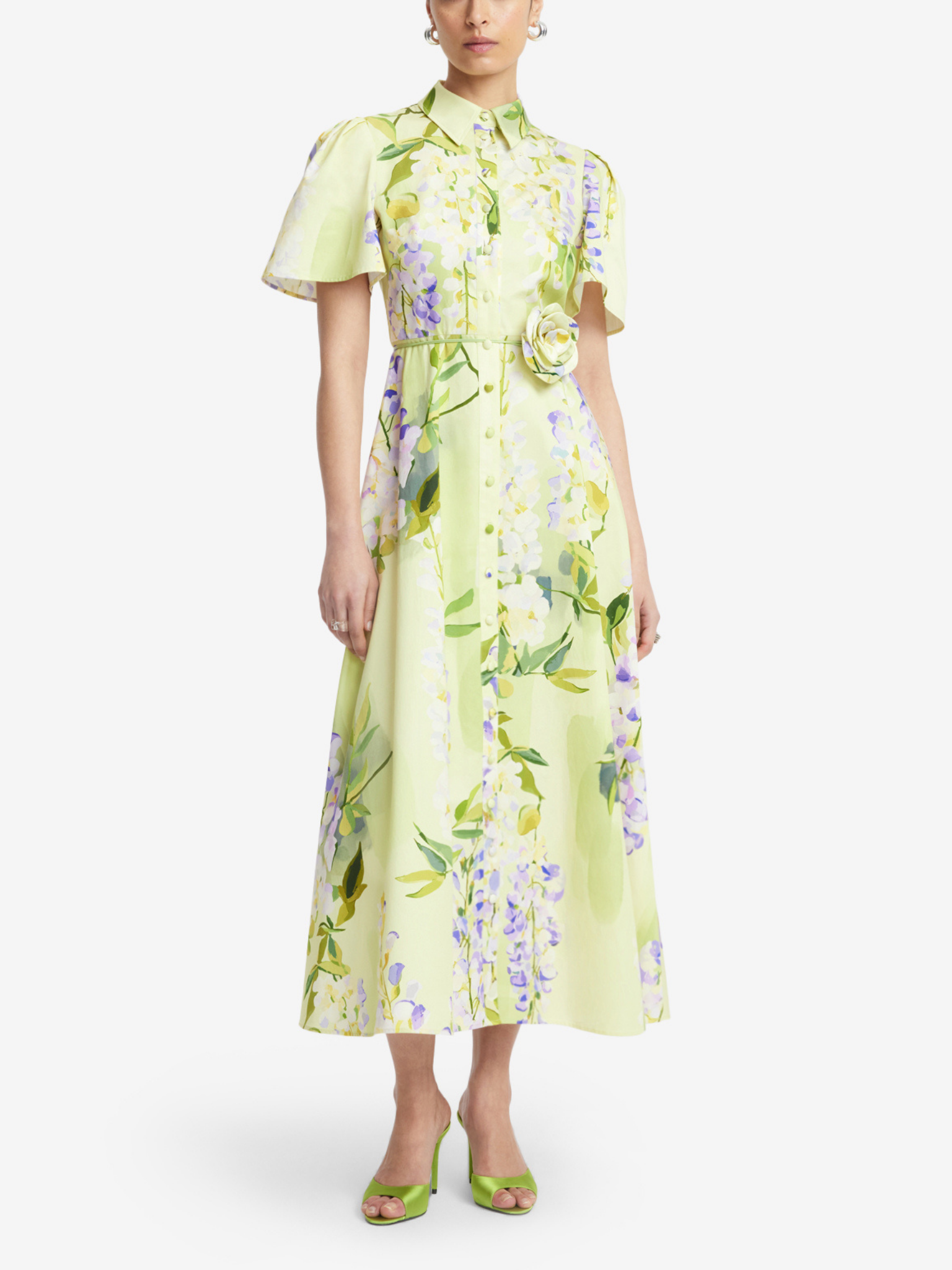 Bianca Short Sleeve Midi Dress