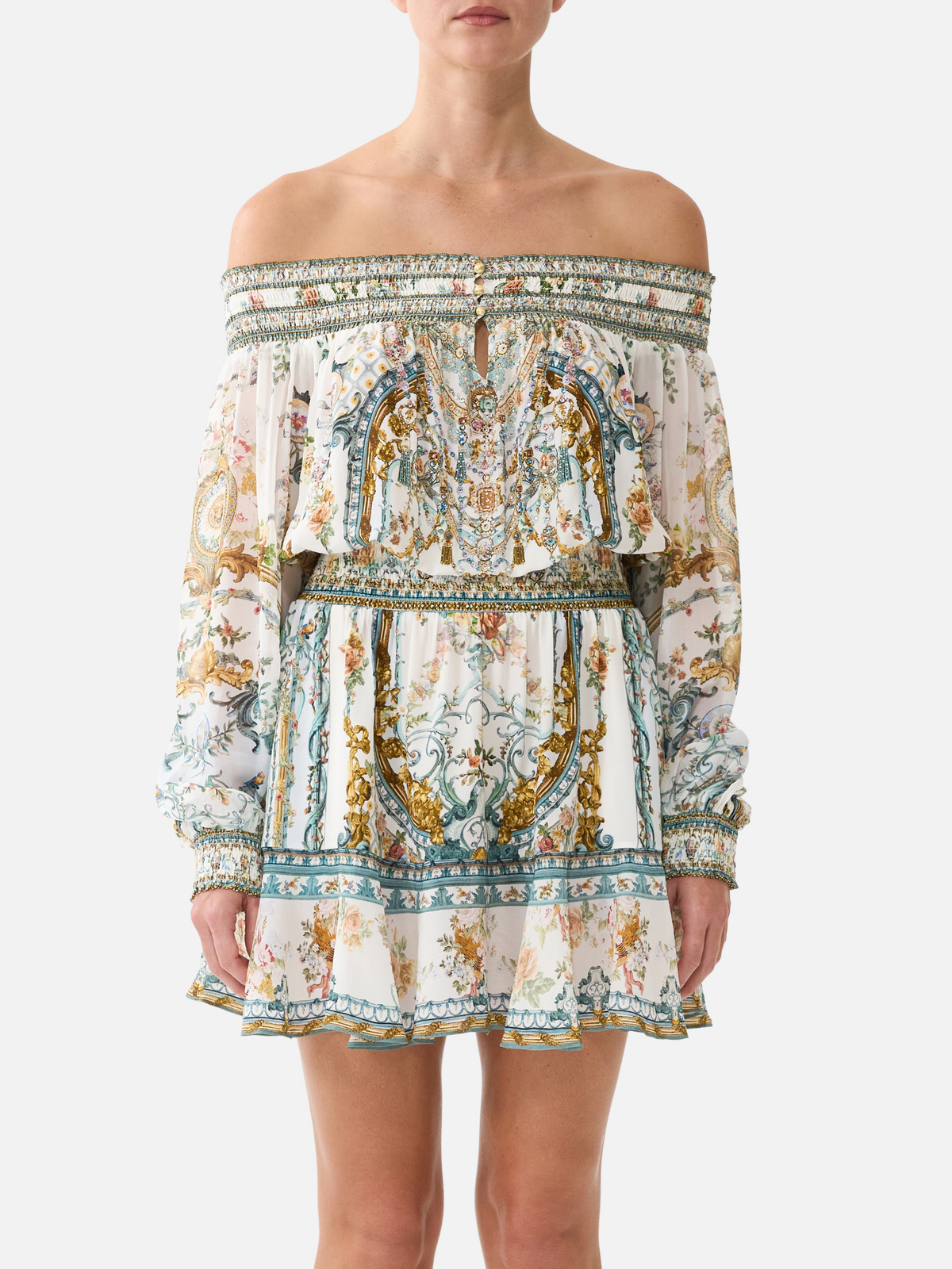 Off Shoulder Short Dress