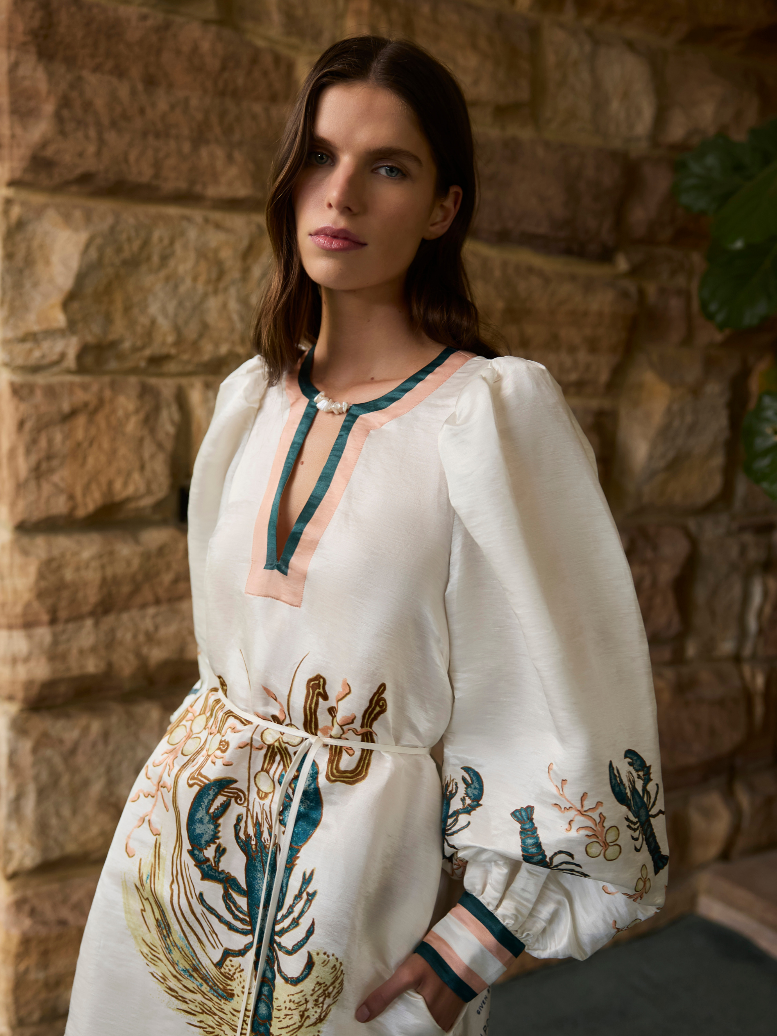 Beach Club Billow Shift Dress