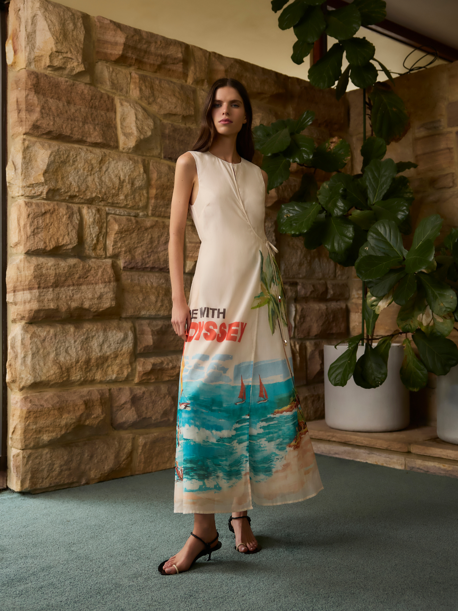 Cruze Key Hole Cover Up Dress