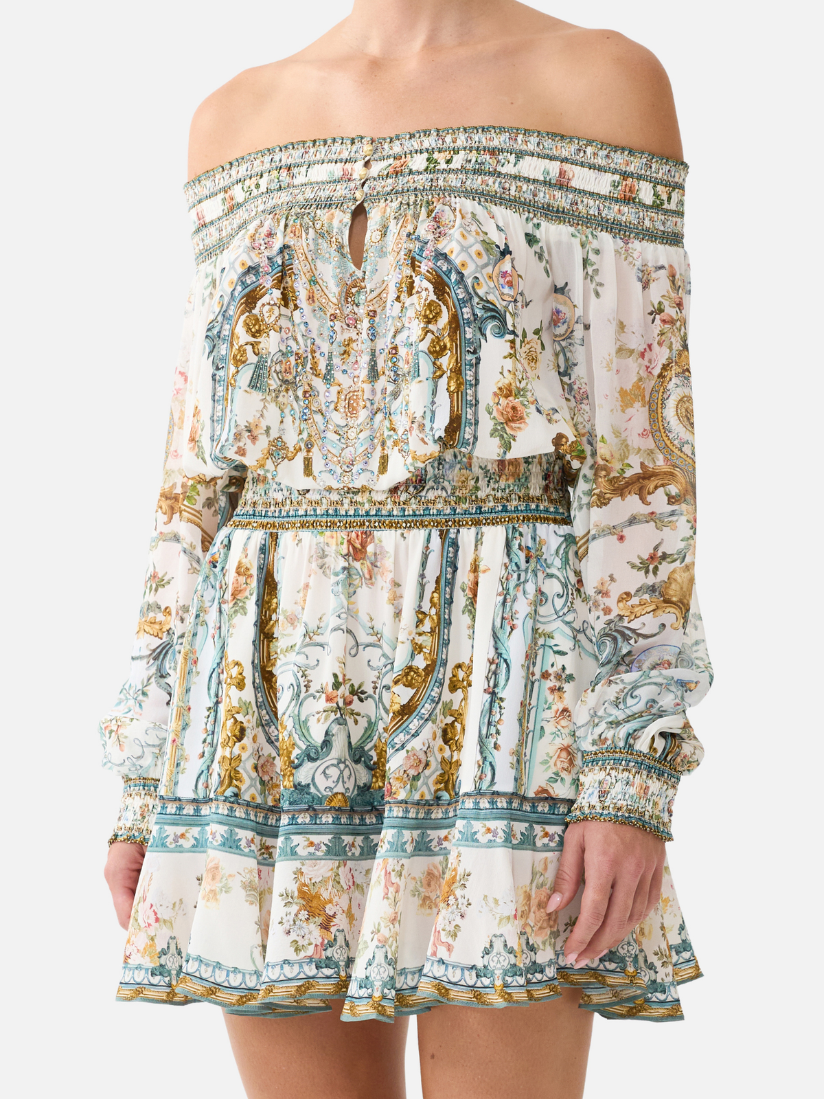 Off Shoulder Short Dress