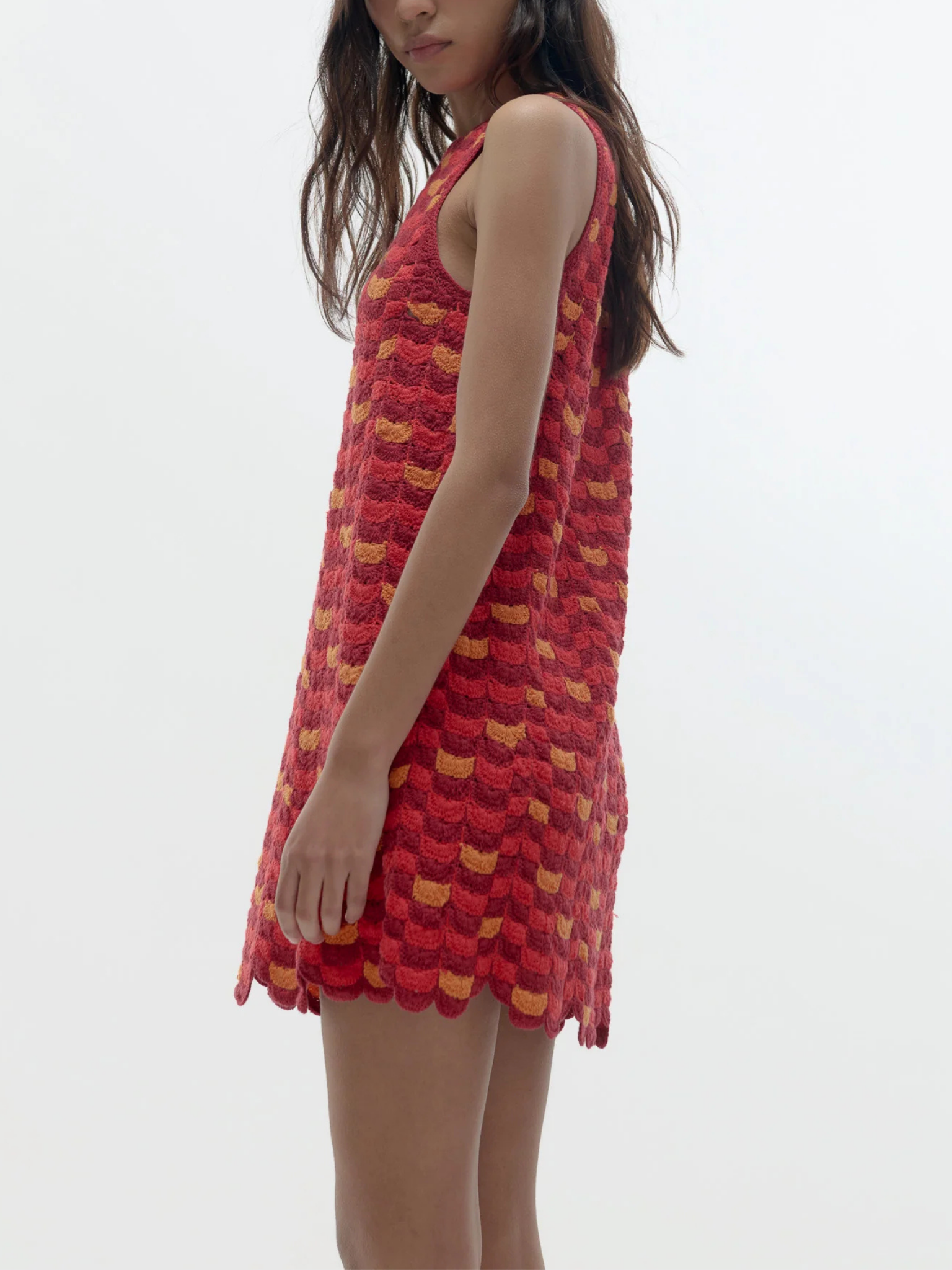 Solana Intarsia Mini Dress