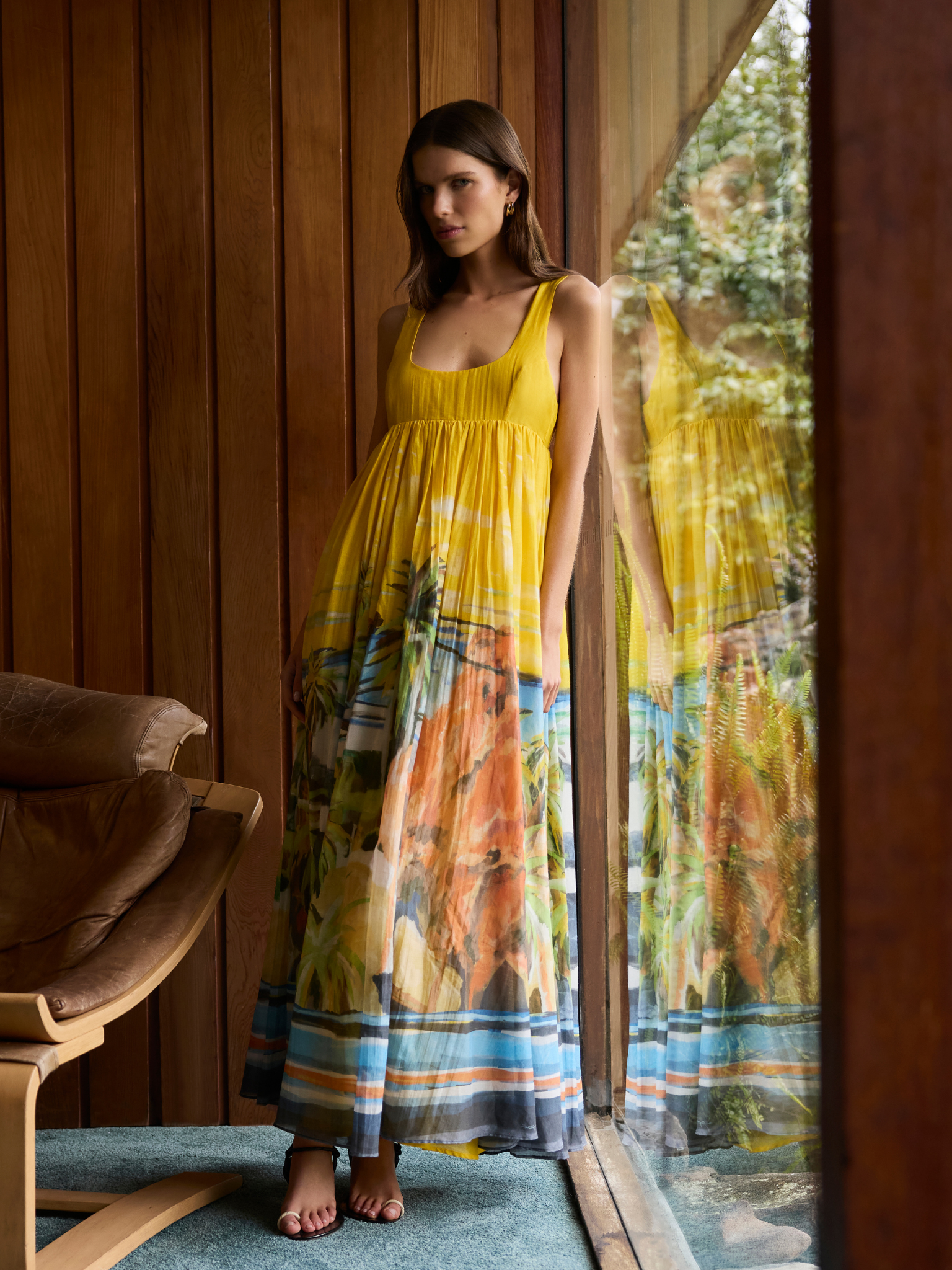 Jett Bodice Flare Maxi Dress