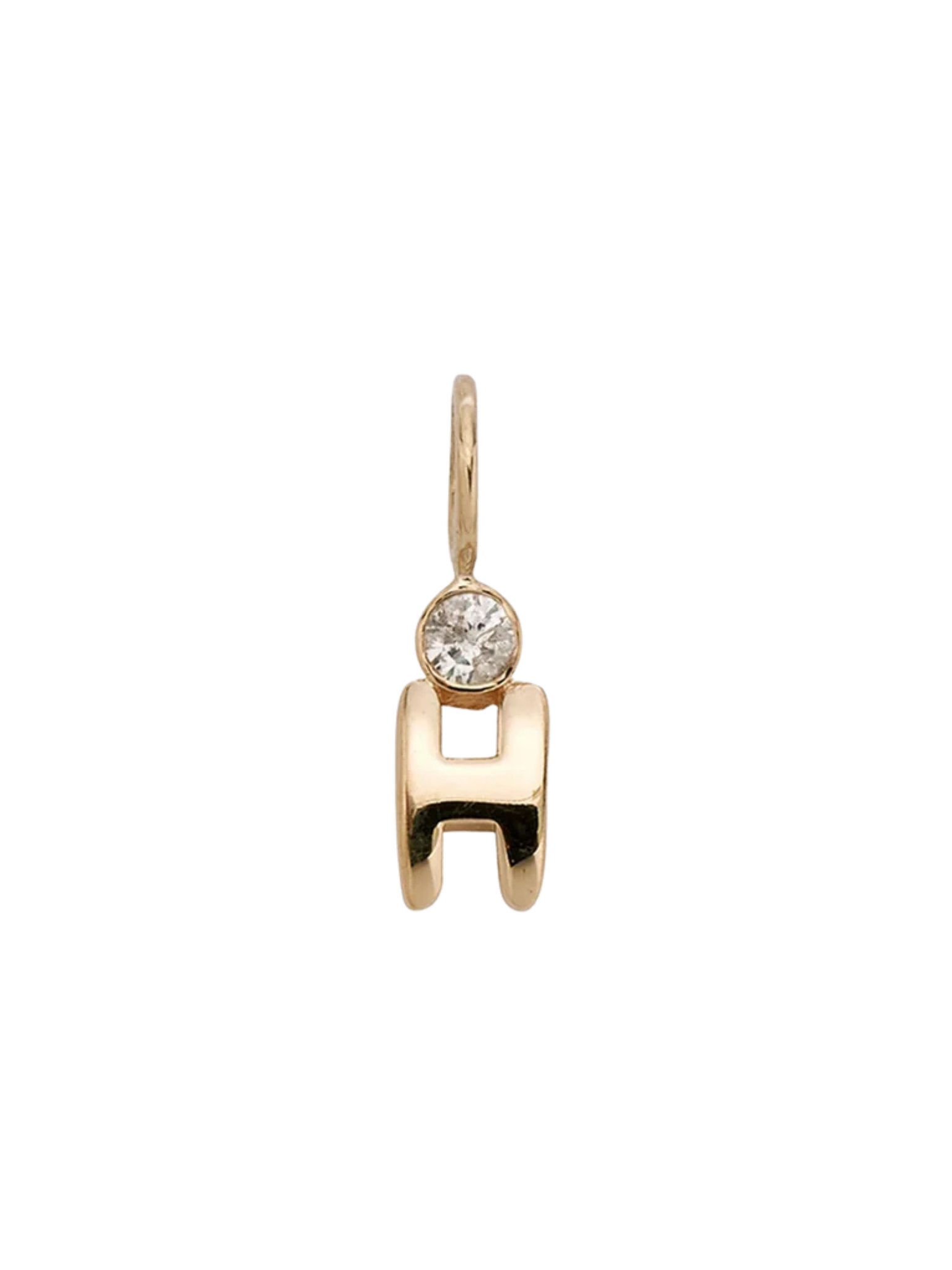 Alphabet Soup 14k Gold & Diamond Charm