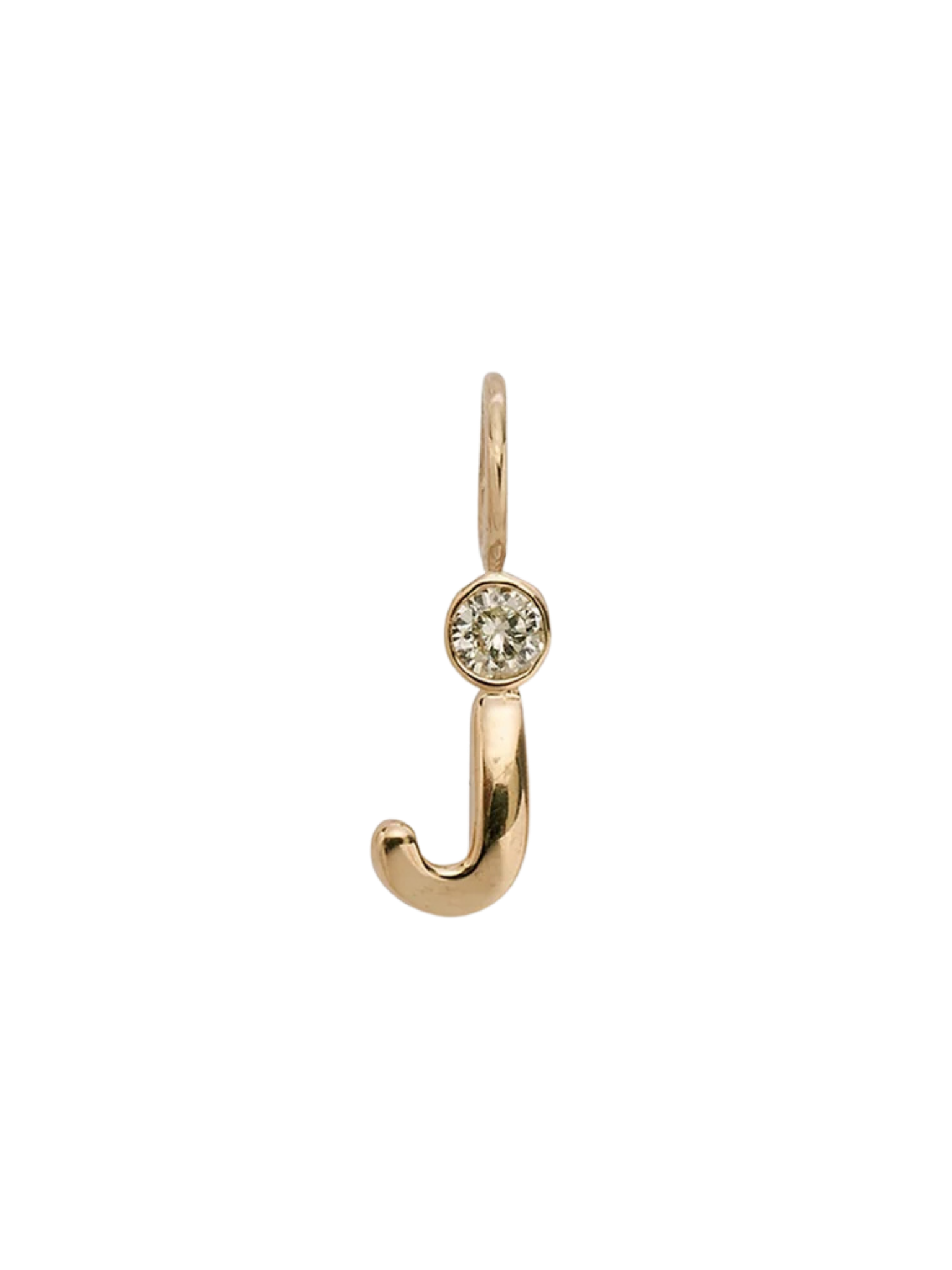 Alphabet Soup 14k Gold & Diamond Charm