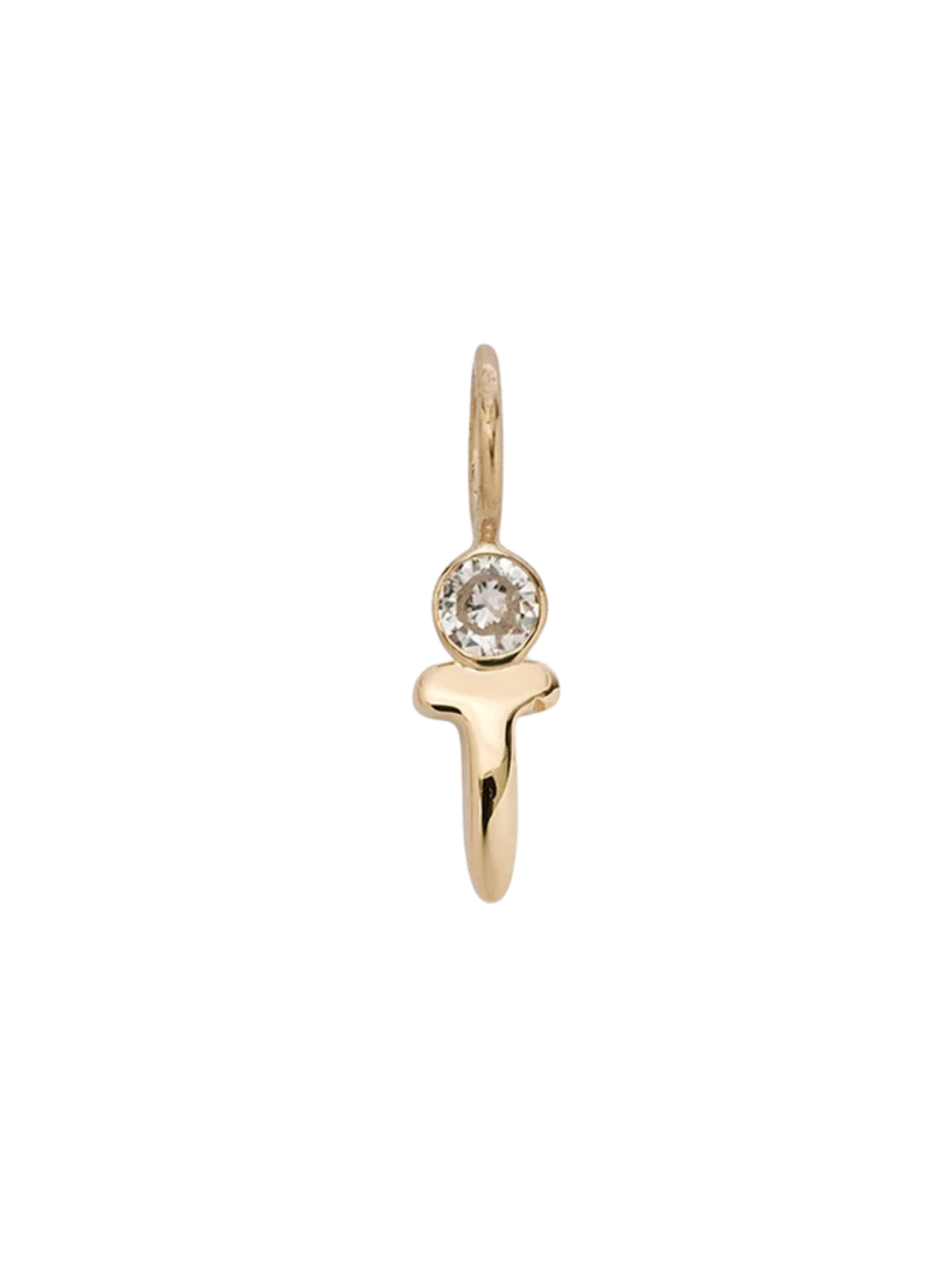 Alphabet Soup 14k Gold & Diamond Charm