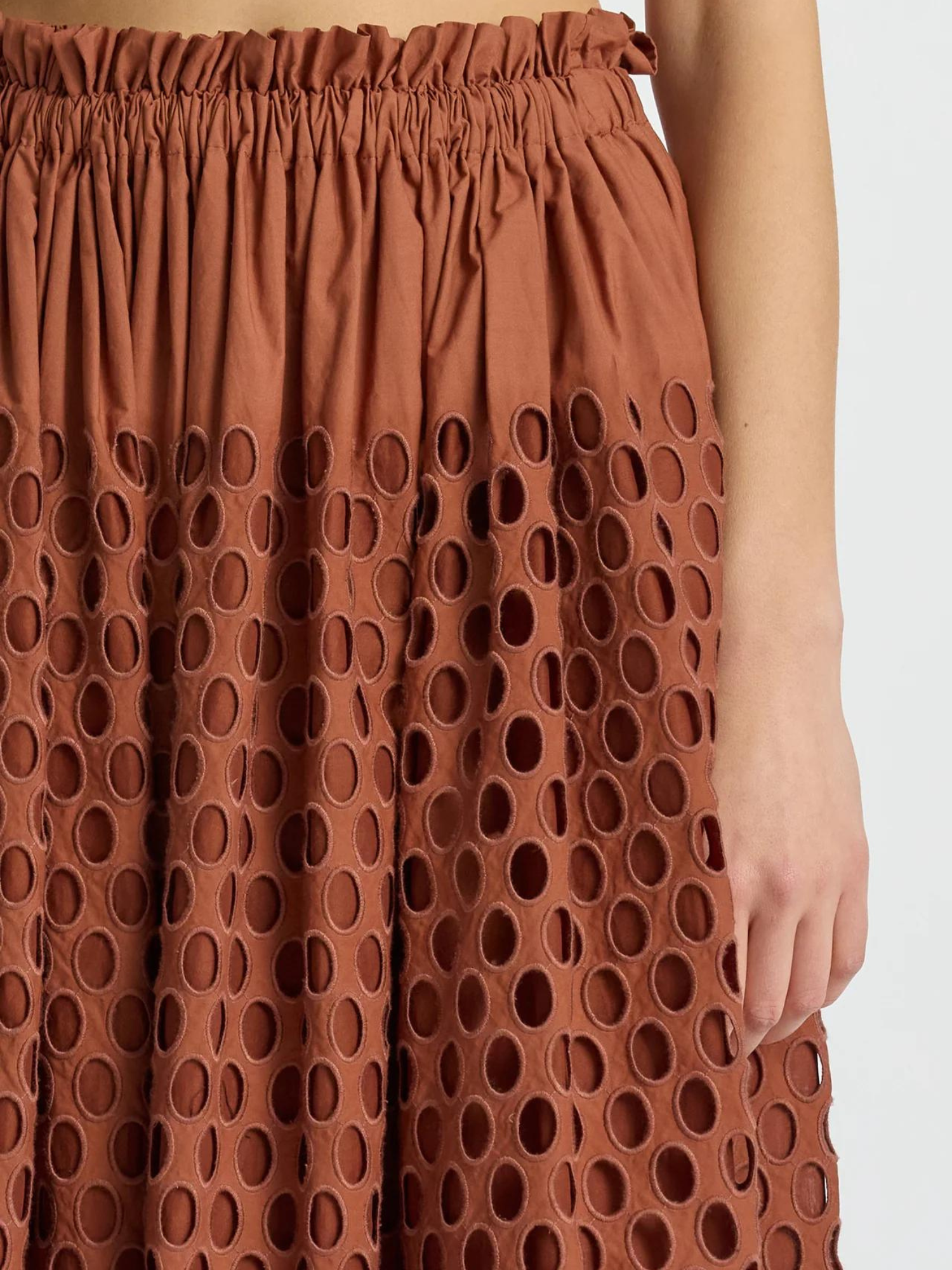 A.L.C. Flora Skirt in Sequoia