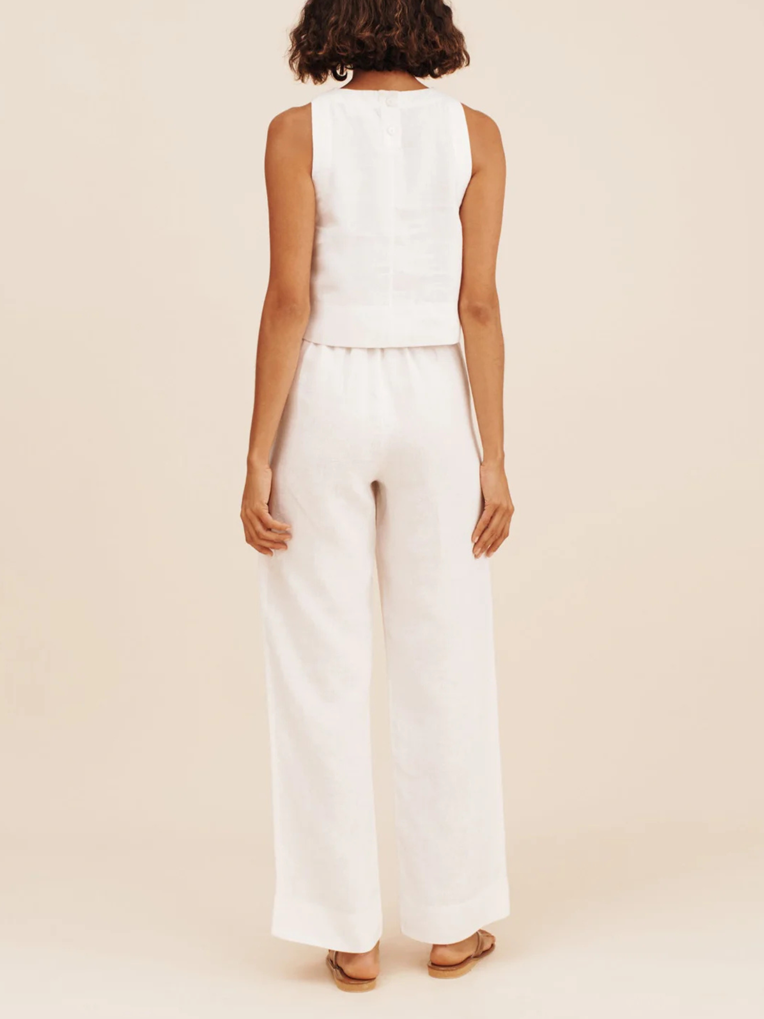 Posse Louis Trouser in Ivory