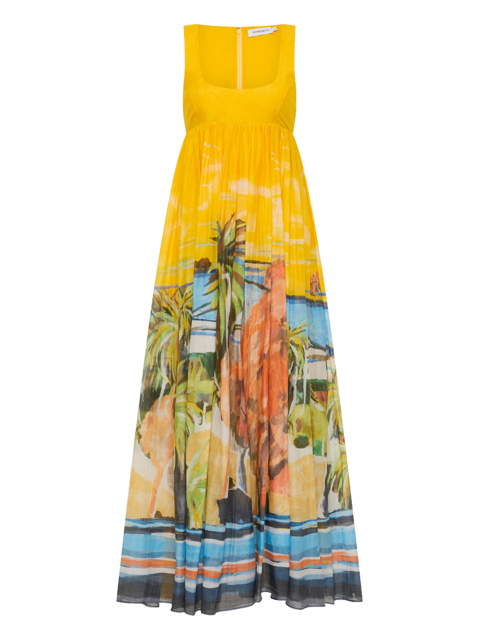 Jett Bodice Flare Maxi Dress