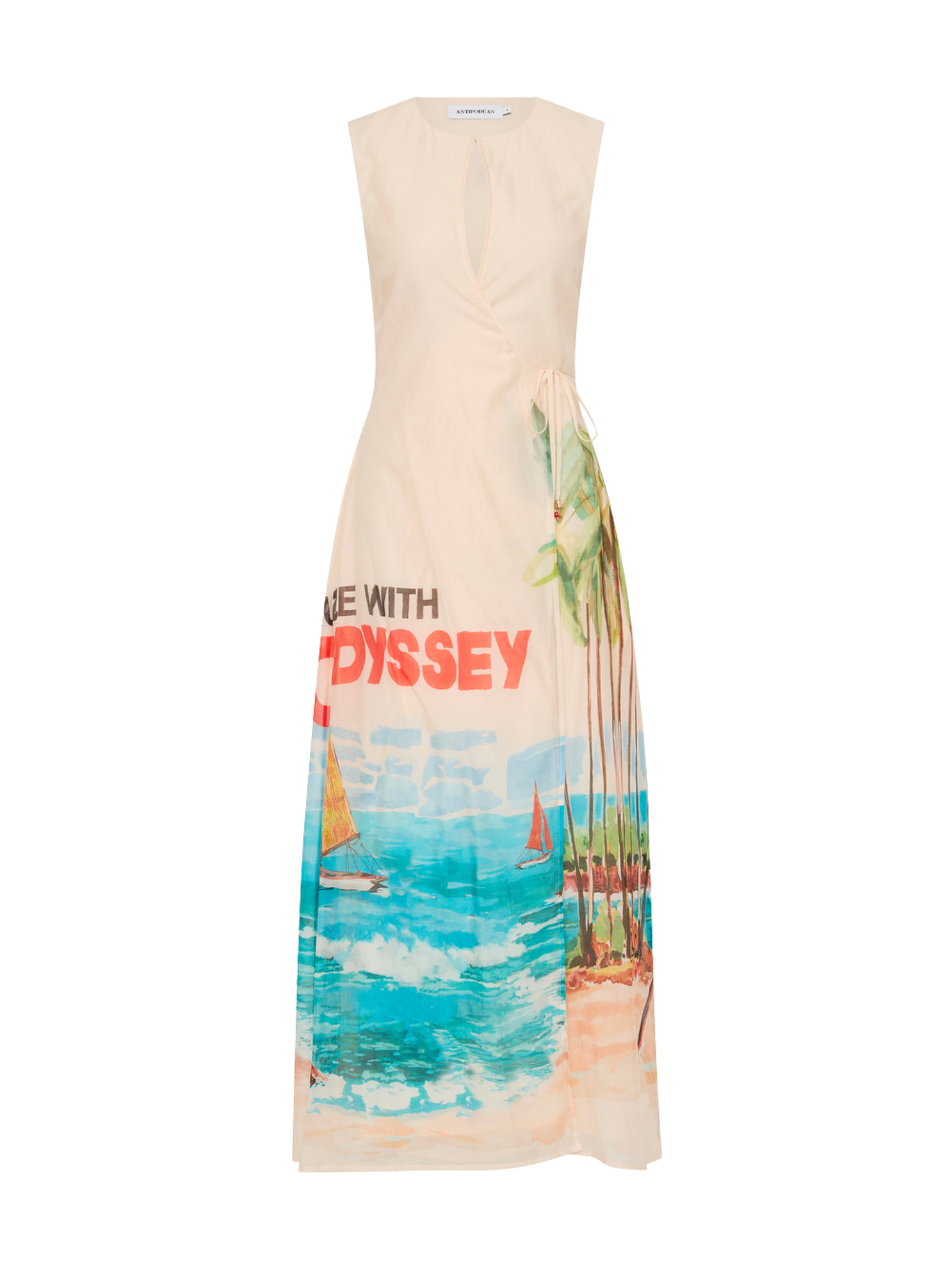 Cruze Key Hole Cover Up Dress