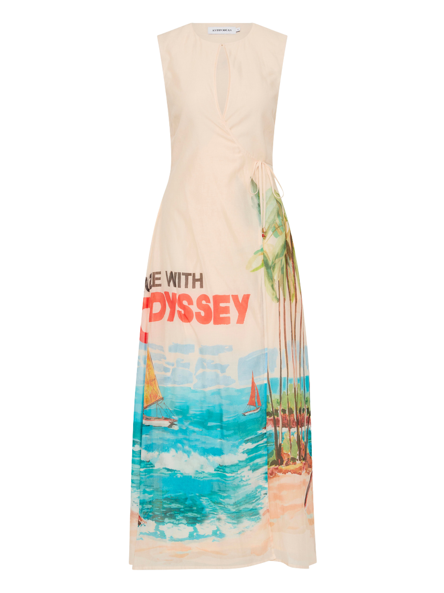 Cruze Key Hole Cover Up Dress