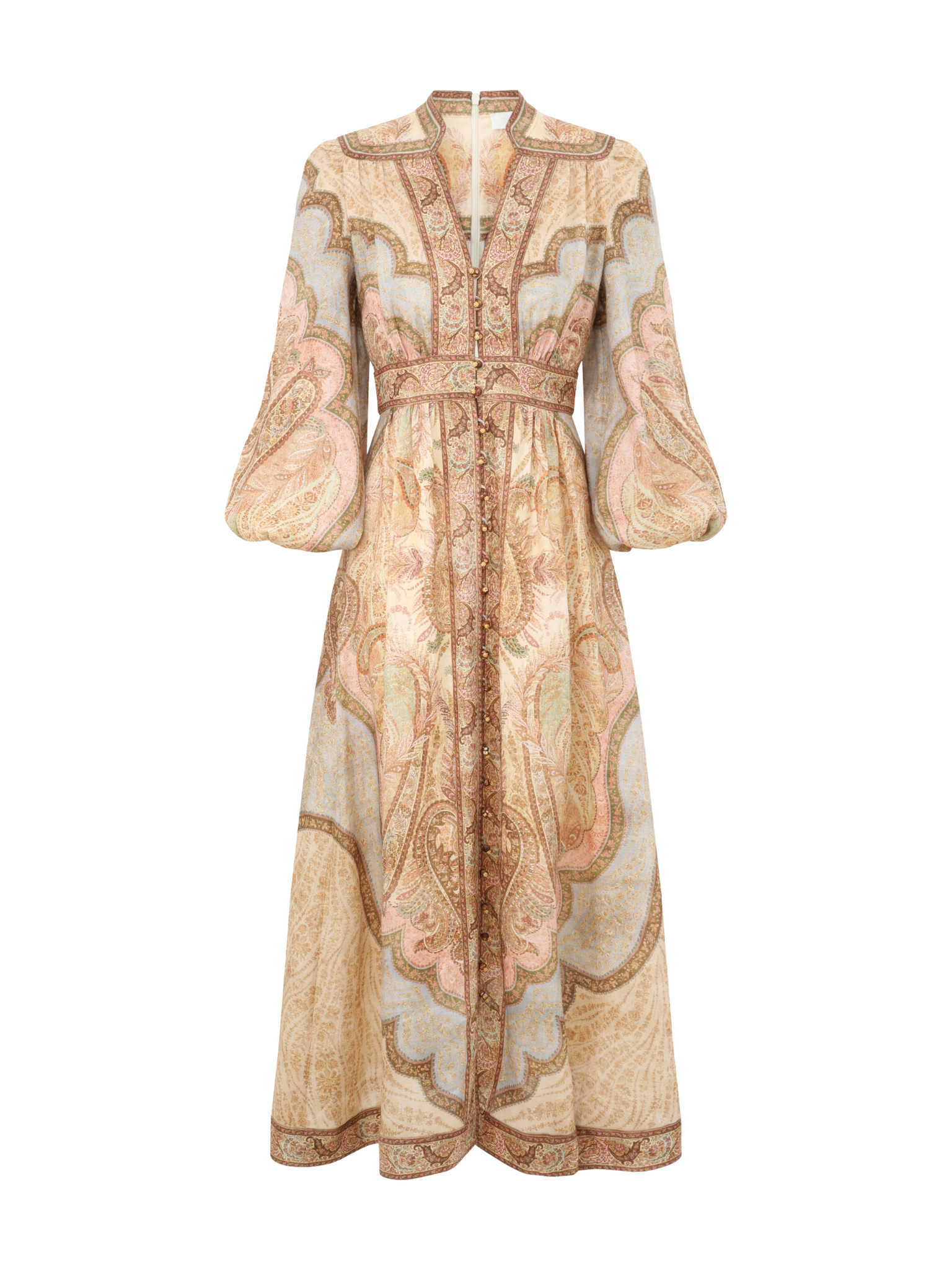 Wanderlust Plunge Midi Dress