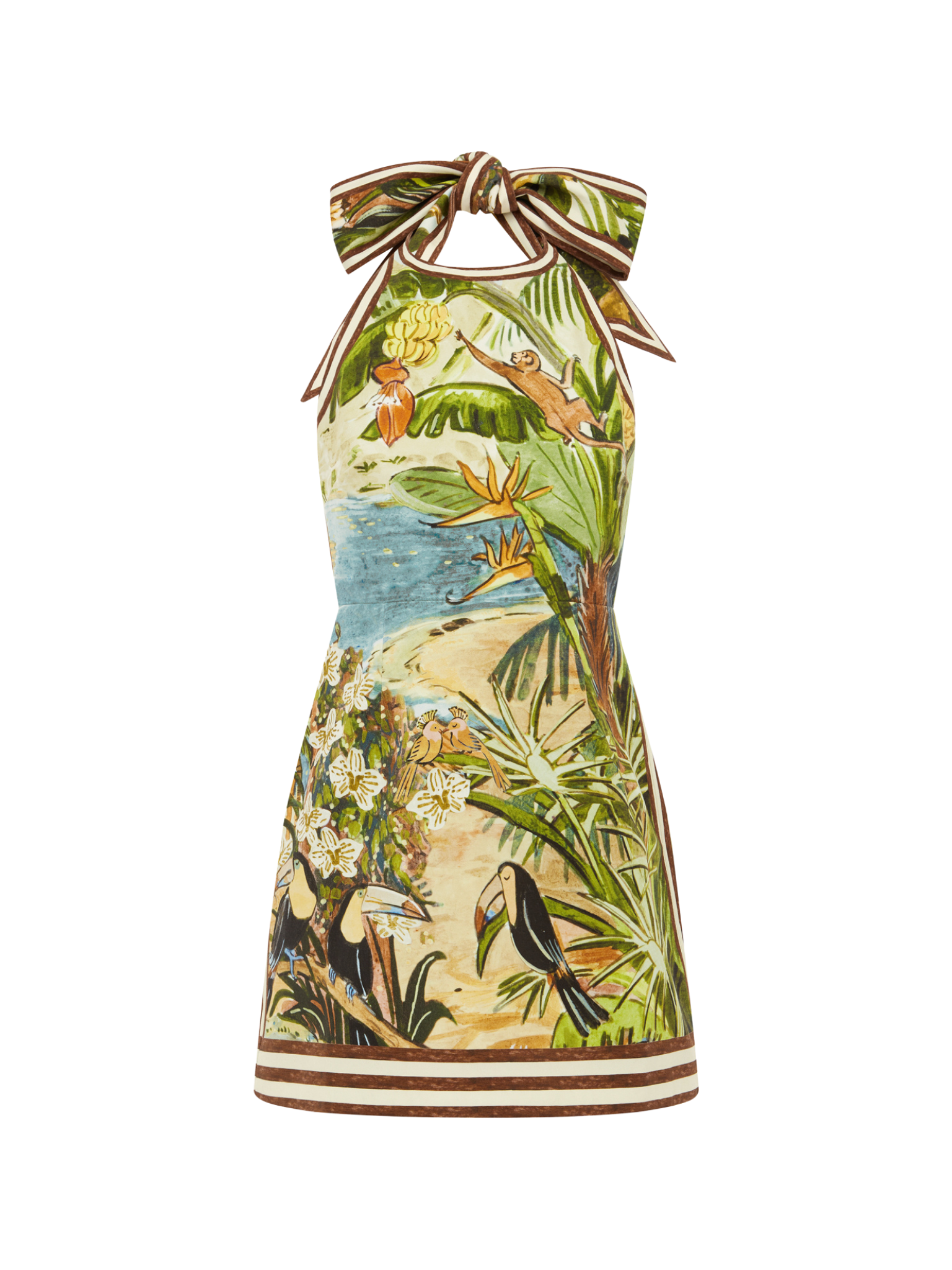 Toucan Tango Halter Mini Dress