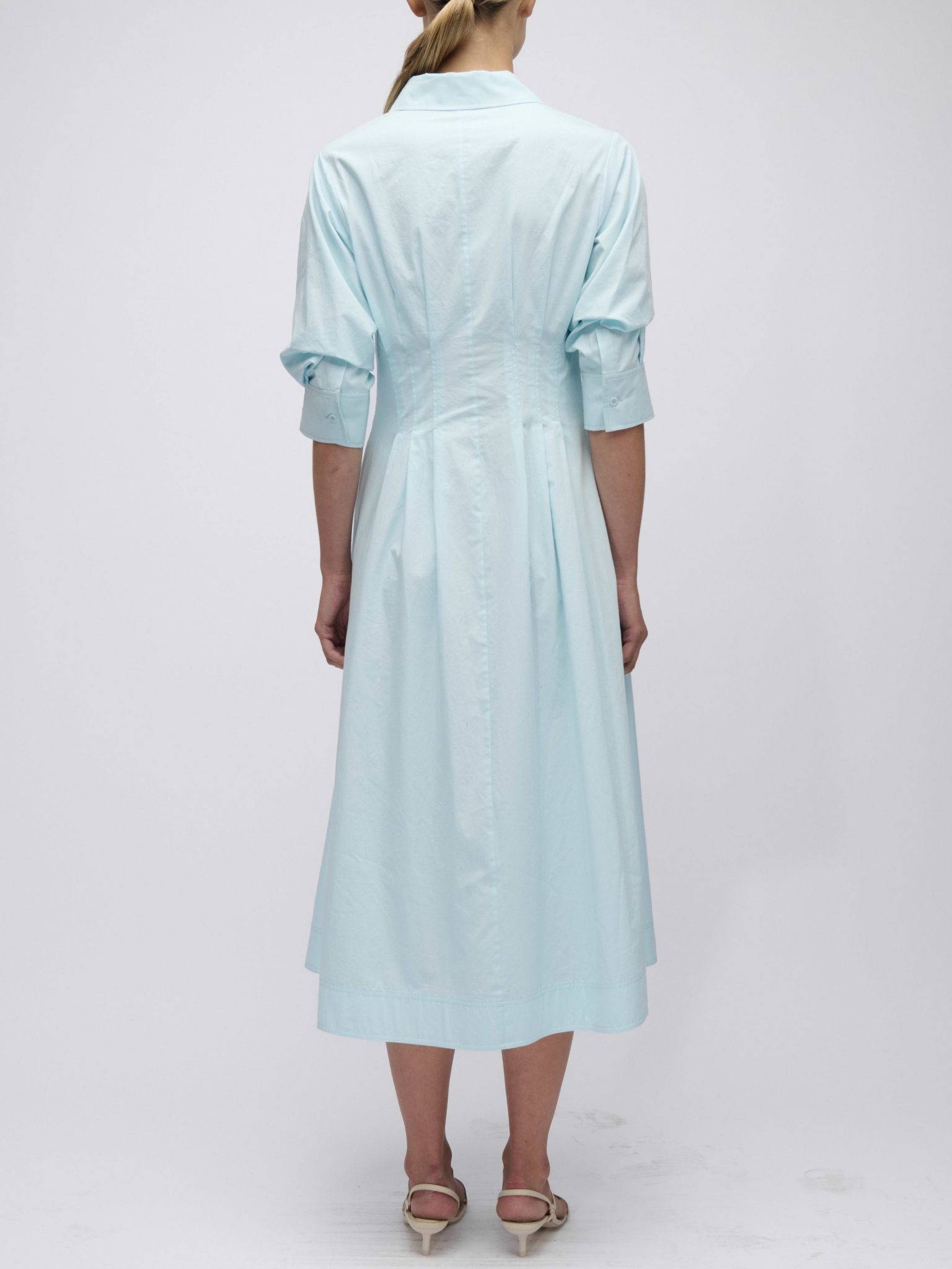 Jazz Pintuck Midi Dress
