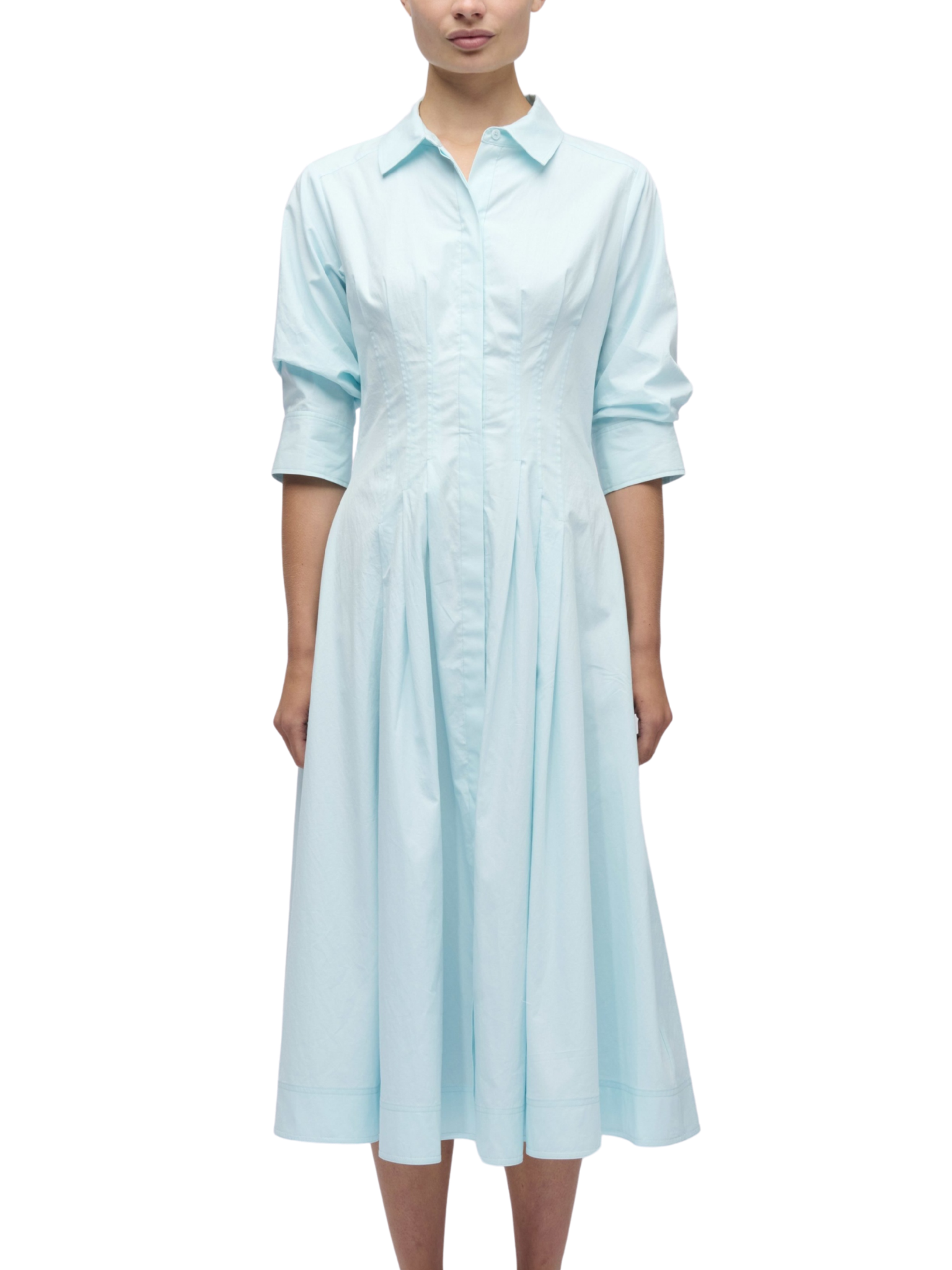 Jazz Pintuck Midi Dress