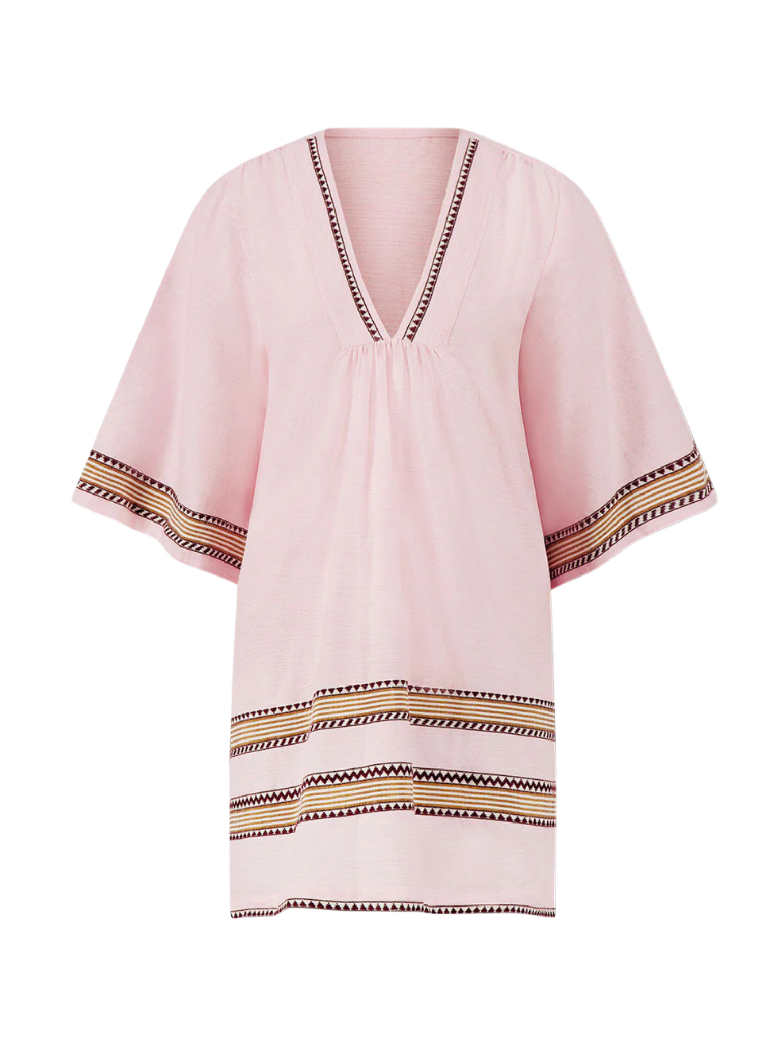 Belkis V Neck Caftan